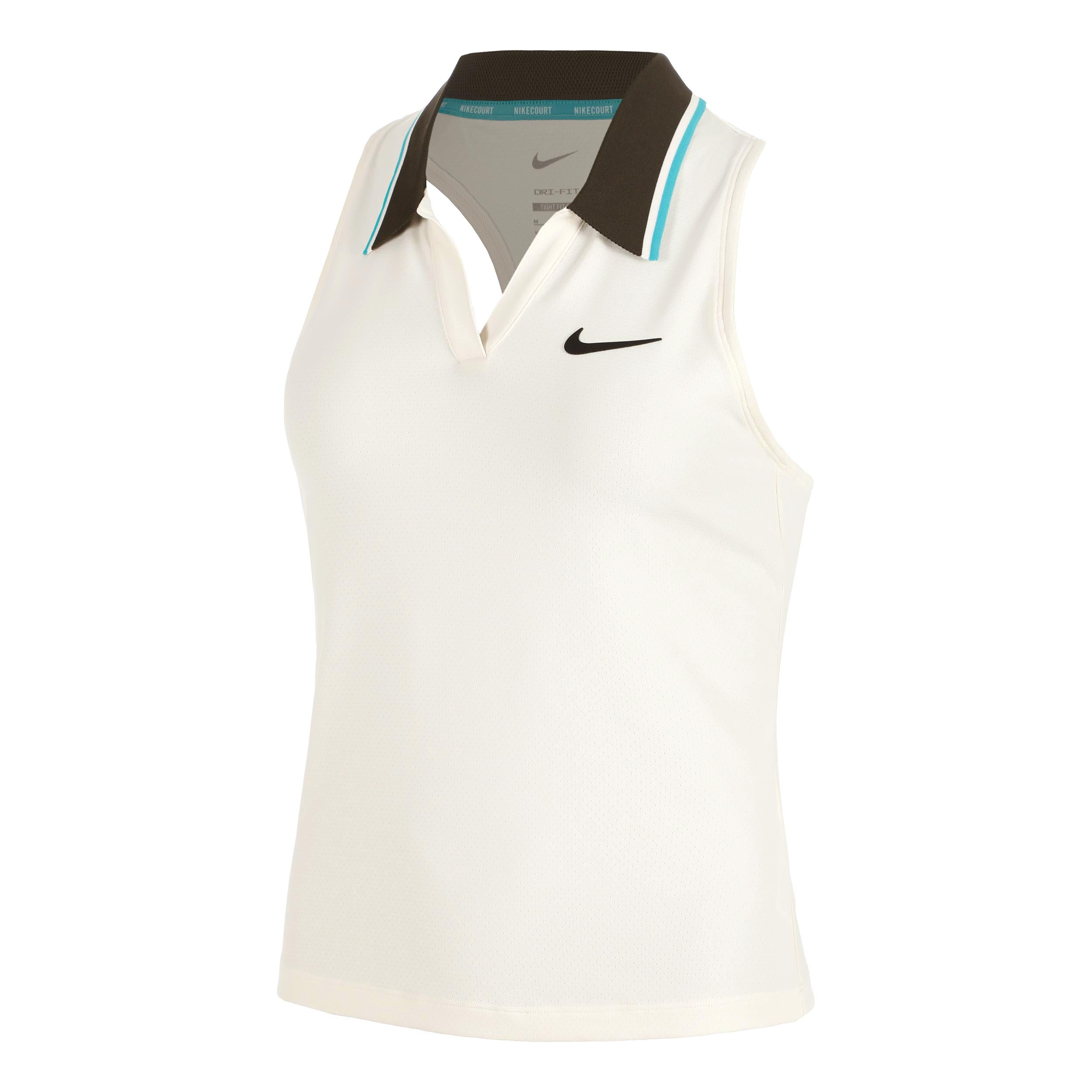 Nike Court Dri - Fit Slam Tank Top Damen Creme, Braun