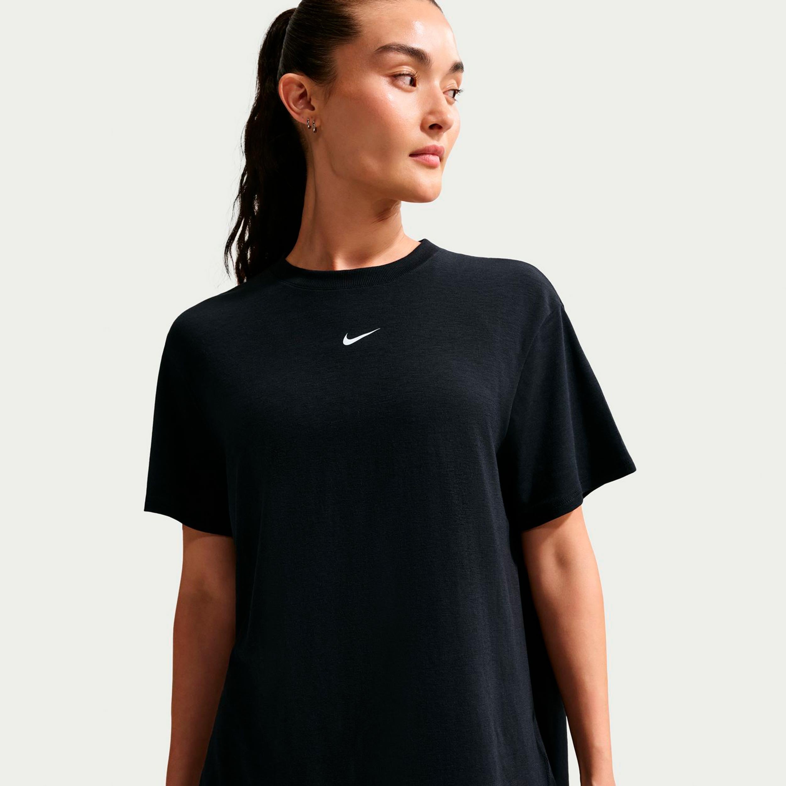 Nike One Relaxed Dri - Fit T Shirt Damen Schwarz