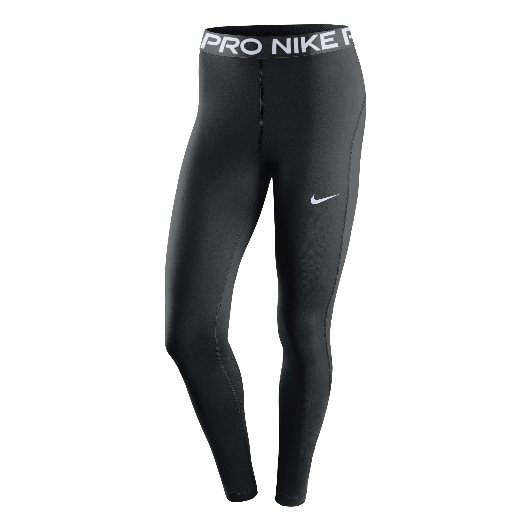 Nike Pro 365 Tight Damen - Schwarz, Weiß