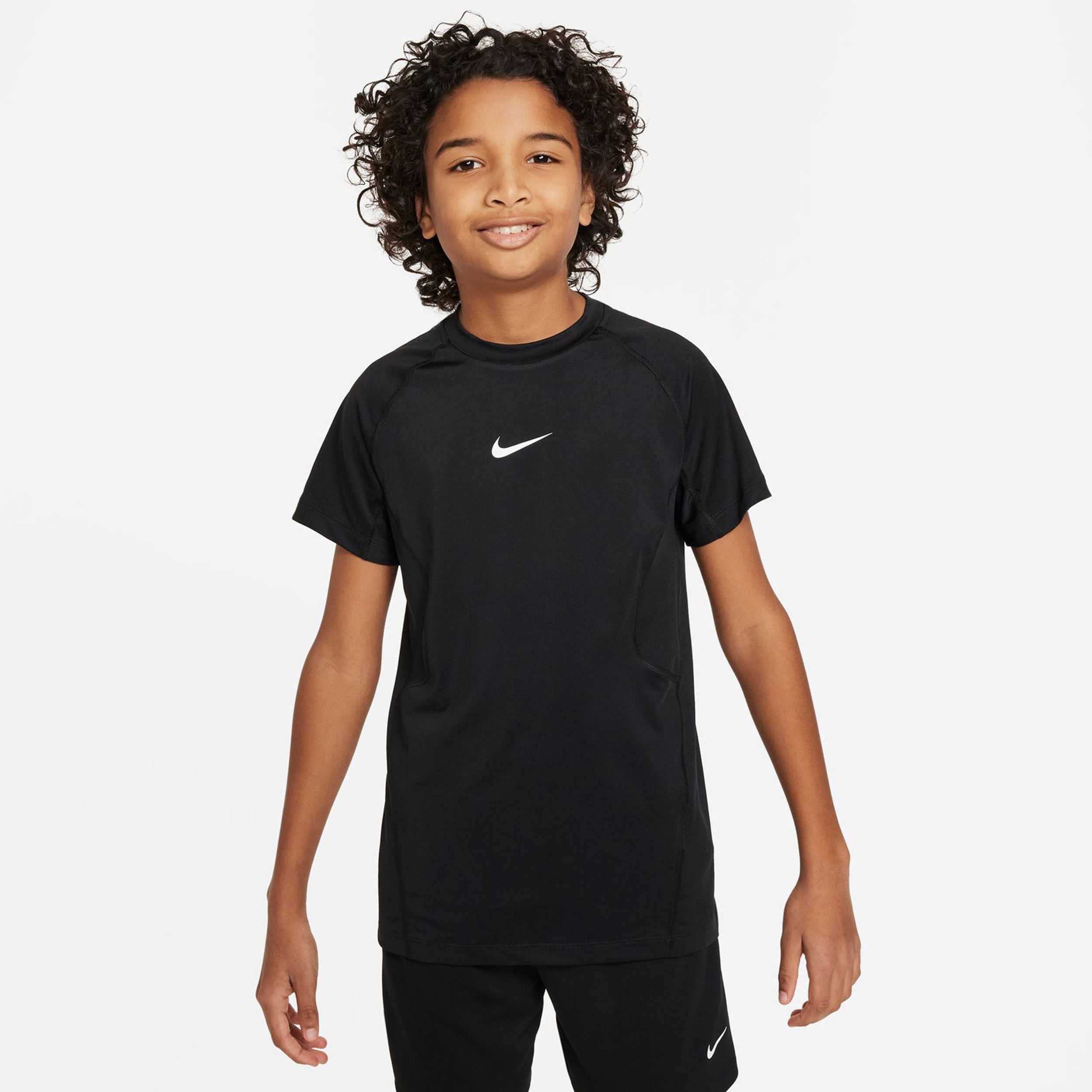 Nike Dri - Fit Pro T Shirt Jungen Schwarz
