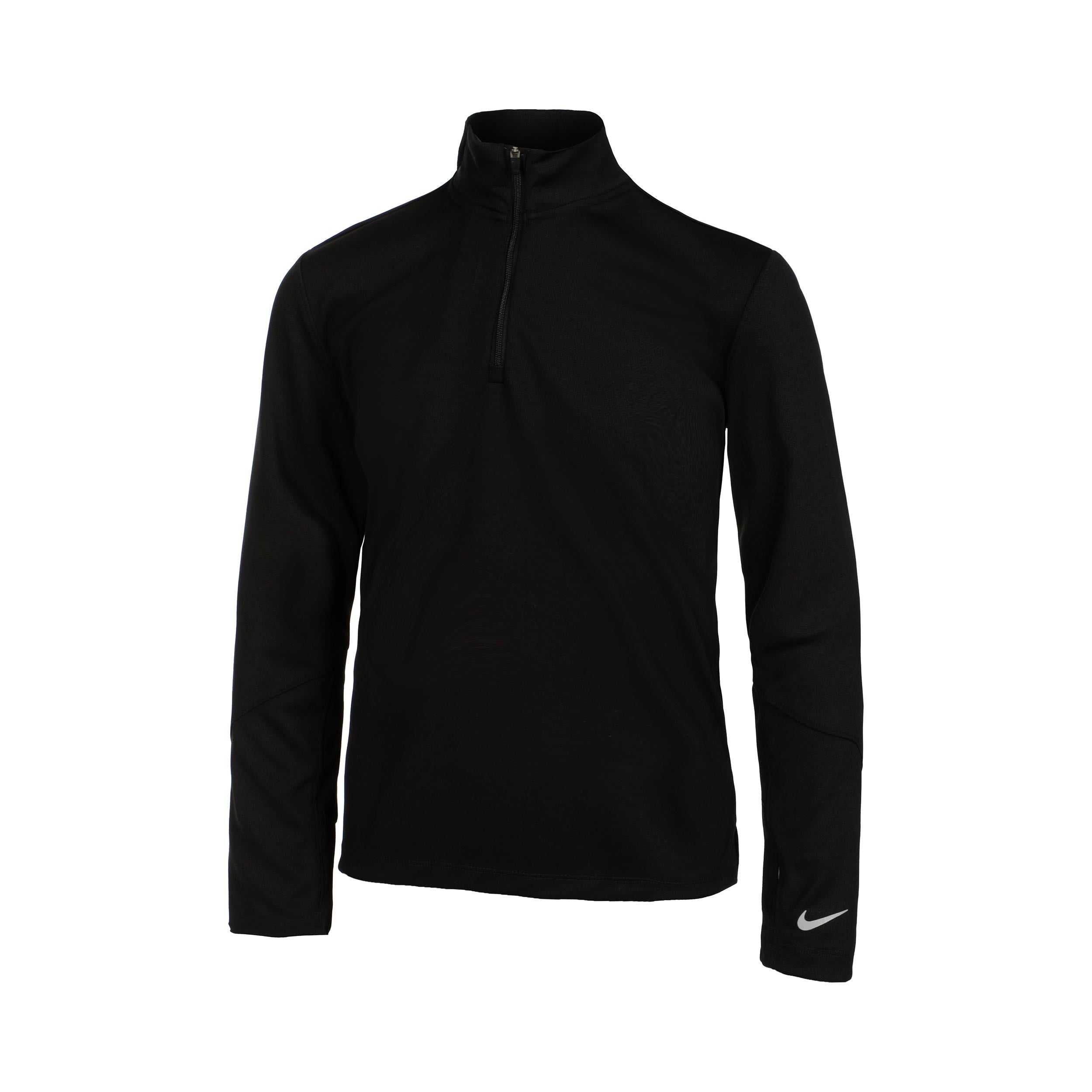 Nike Dri - Fit Uv Half Zip Essential Longsleeve Jungen Schwarz