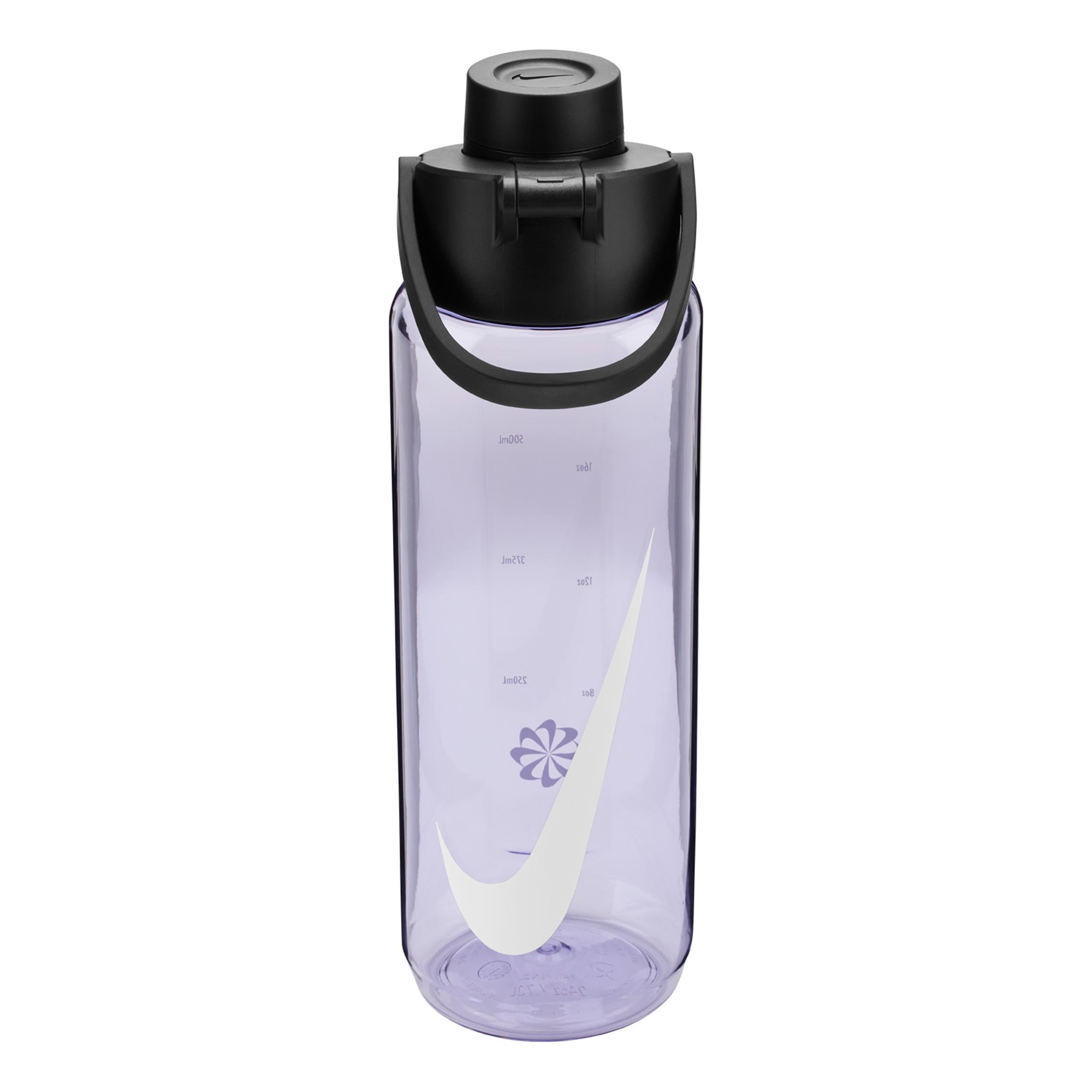 Nike Recharge Chug Bottle 709ml Graphic Trinkflasche - Schwarz, Weiß