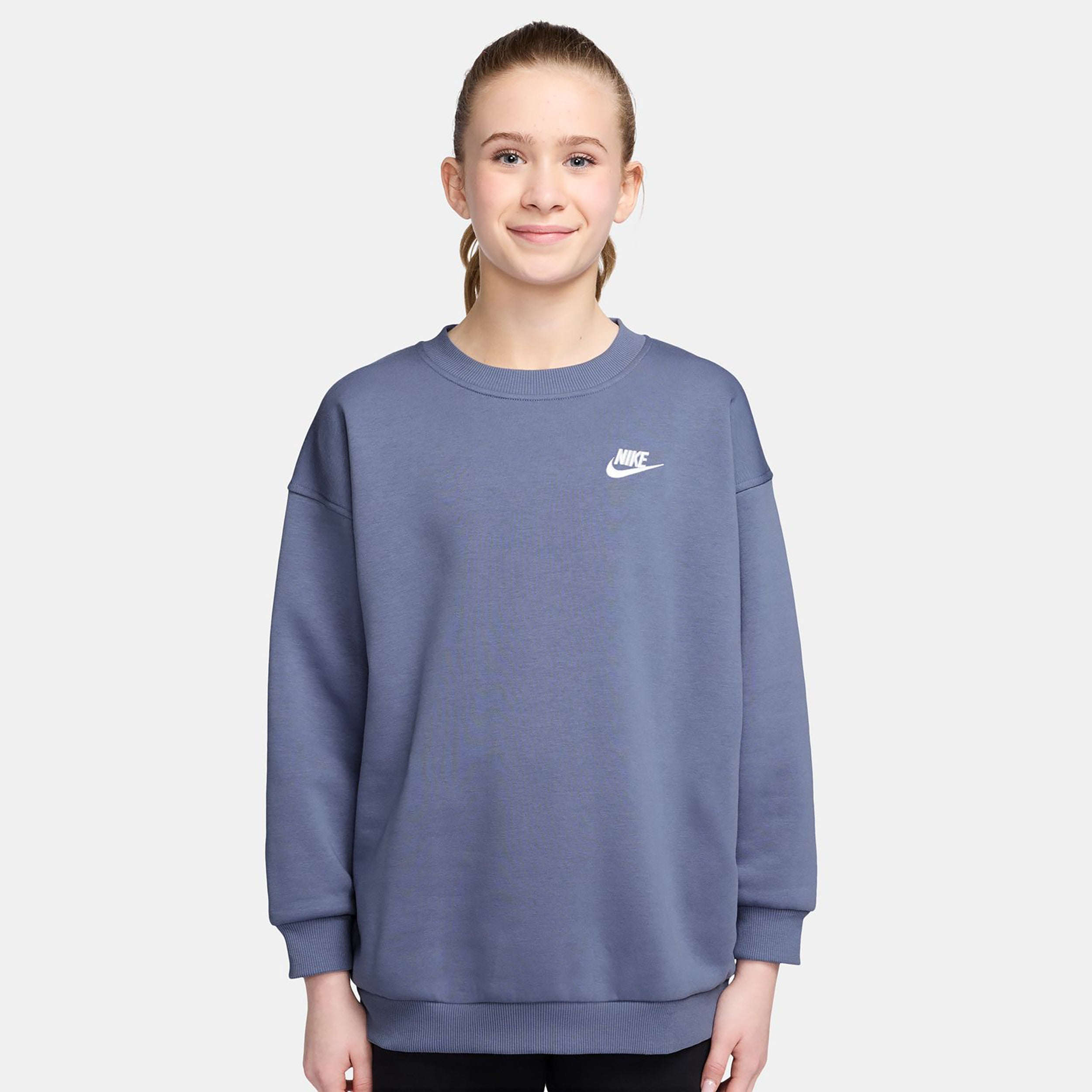 Nike Sportswear Club Fleece Oversized Crew Sweatshirt Mädchen