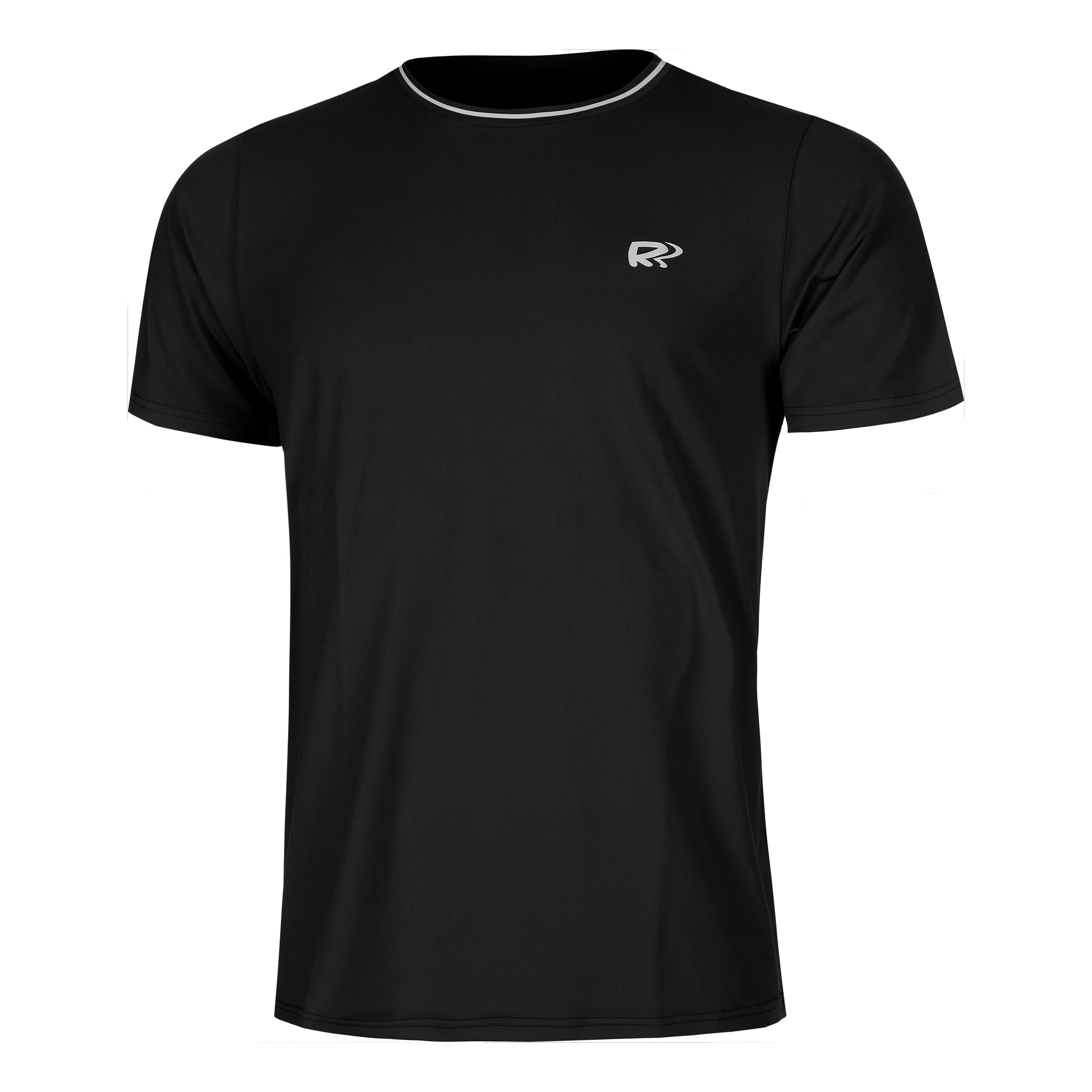 Racket Roots Teamline T - Shirt Herren Schwarz