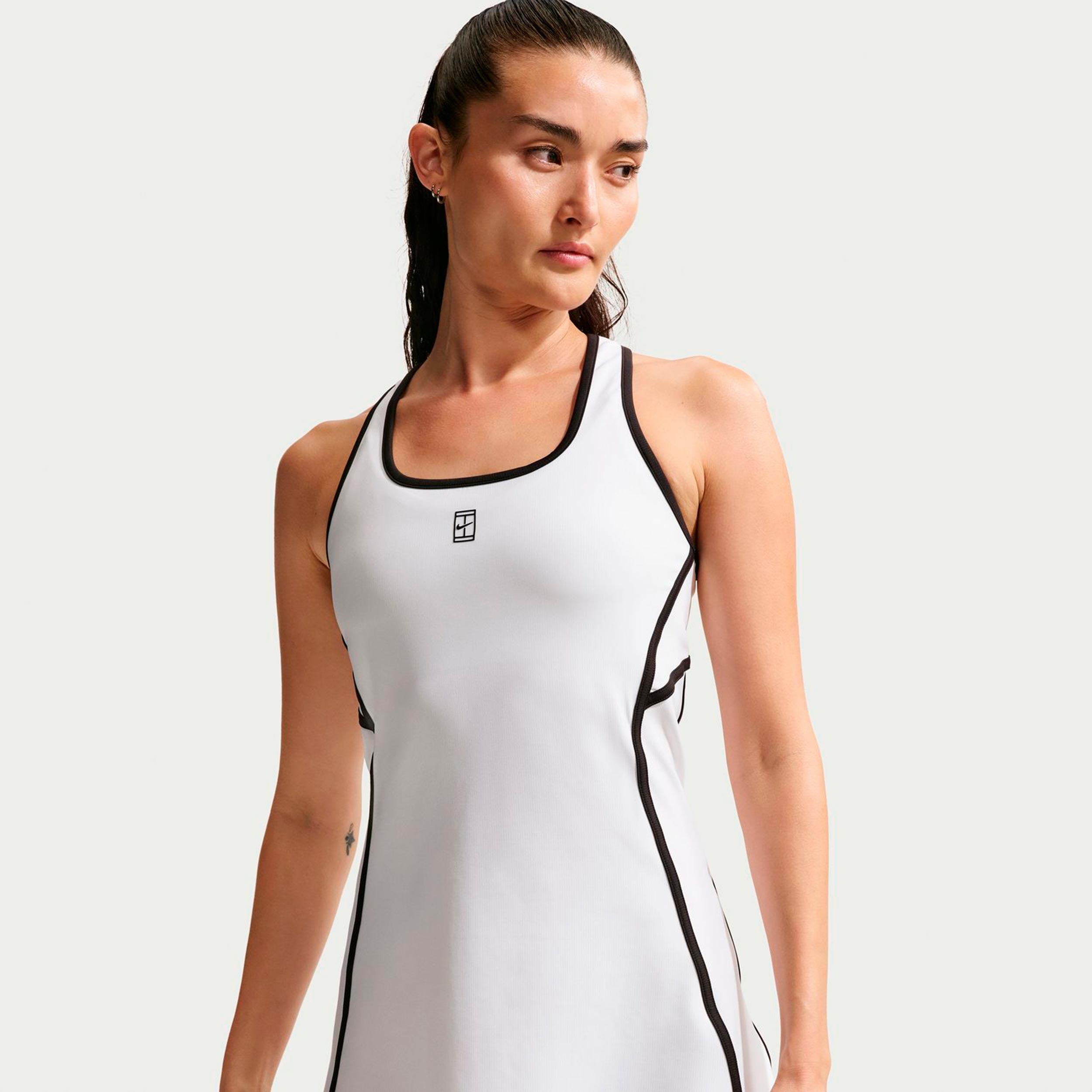 Nike Court Dri - Fit Advantage Kleid Damen Weiß
