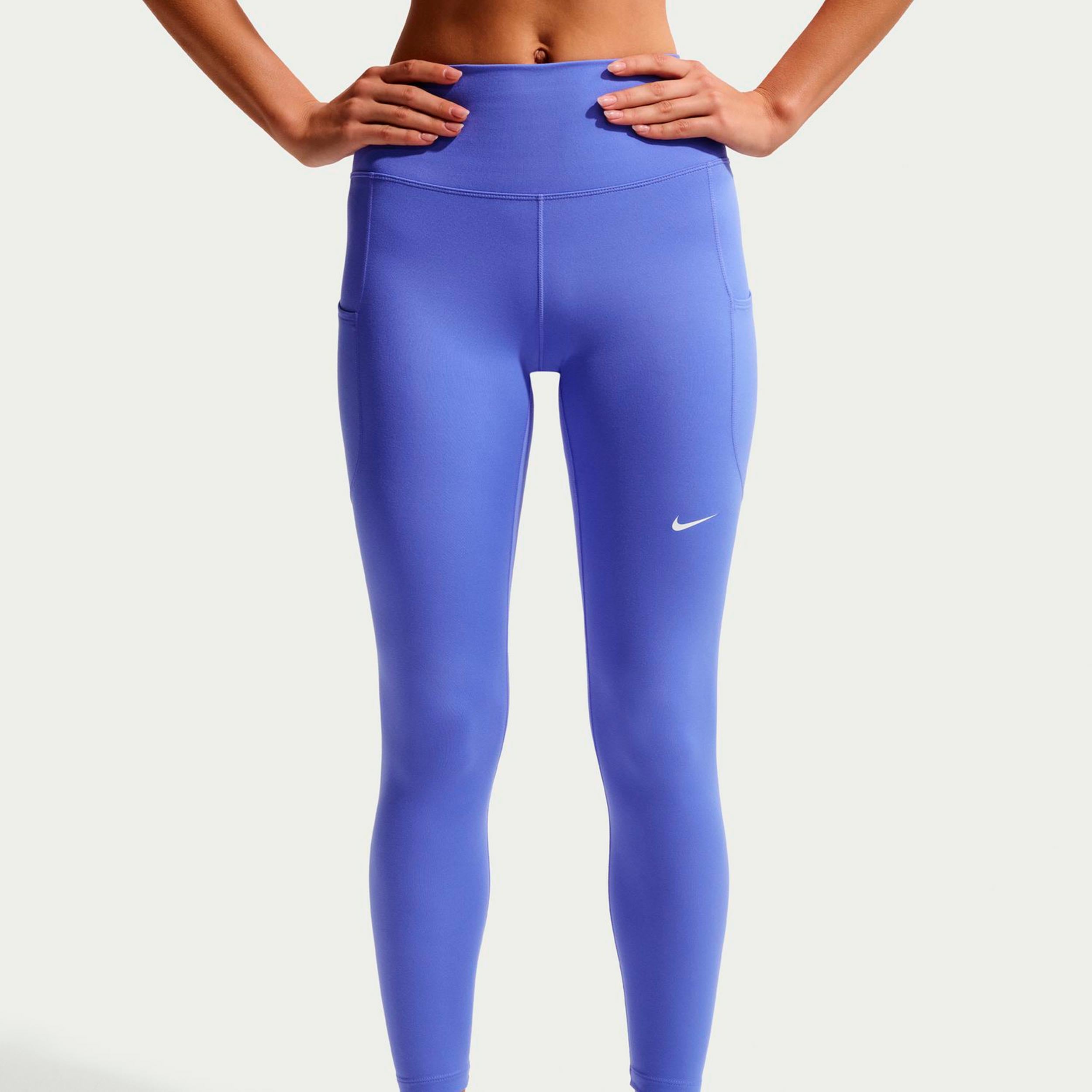 Nike Dri - Fit One High Rise 7/8 Tight Damen Blau