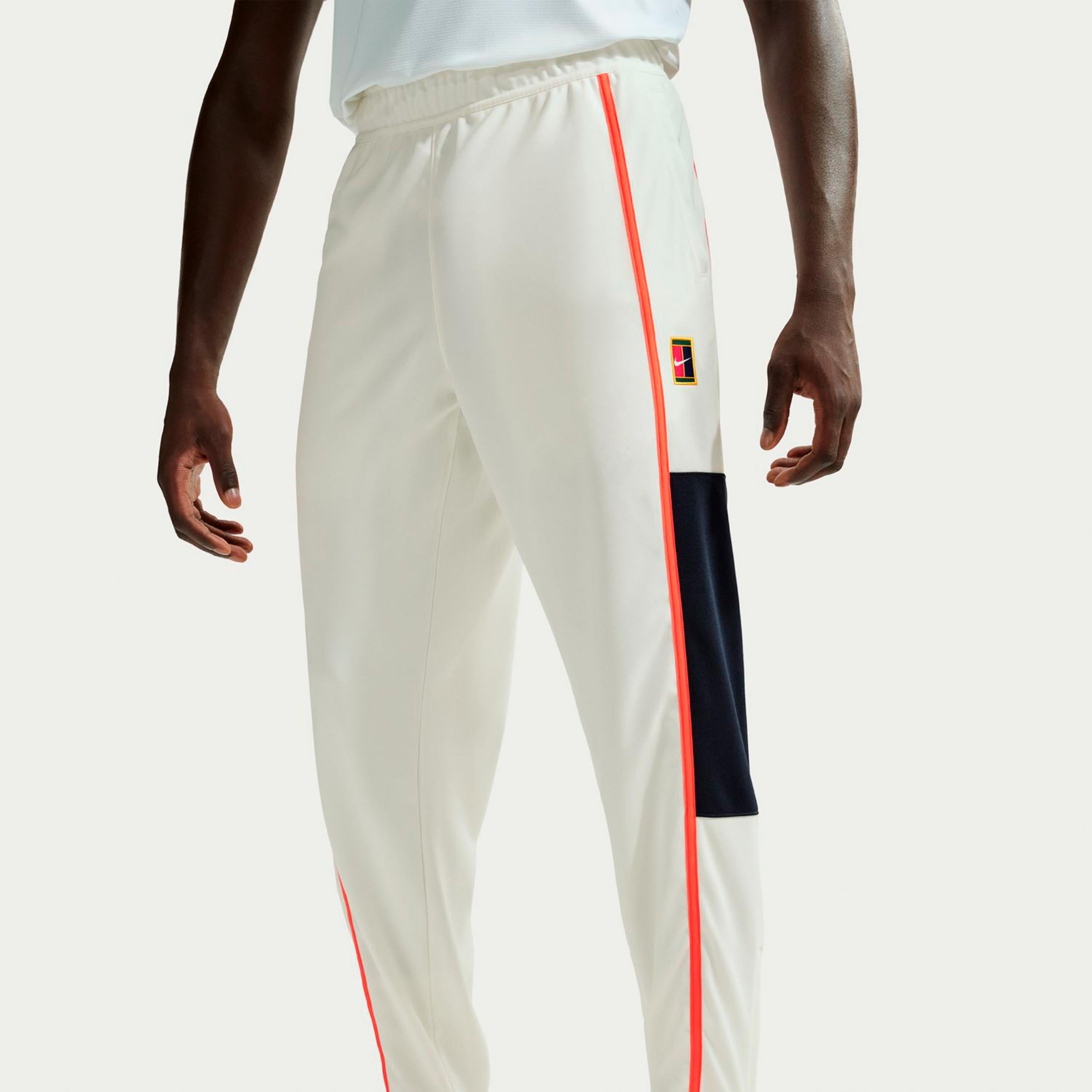 Nike Court Heritage Trainingshose Herren - Creme, Orange