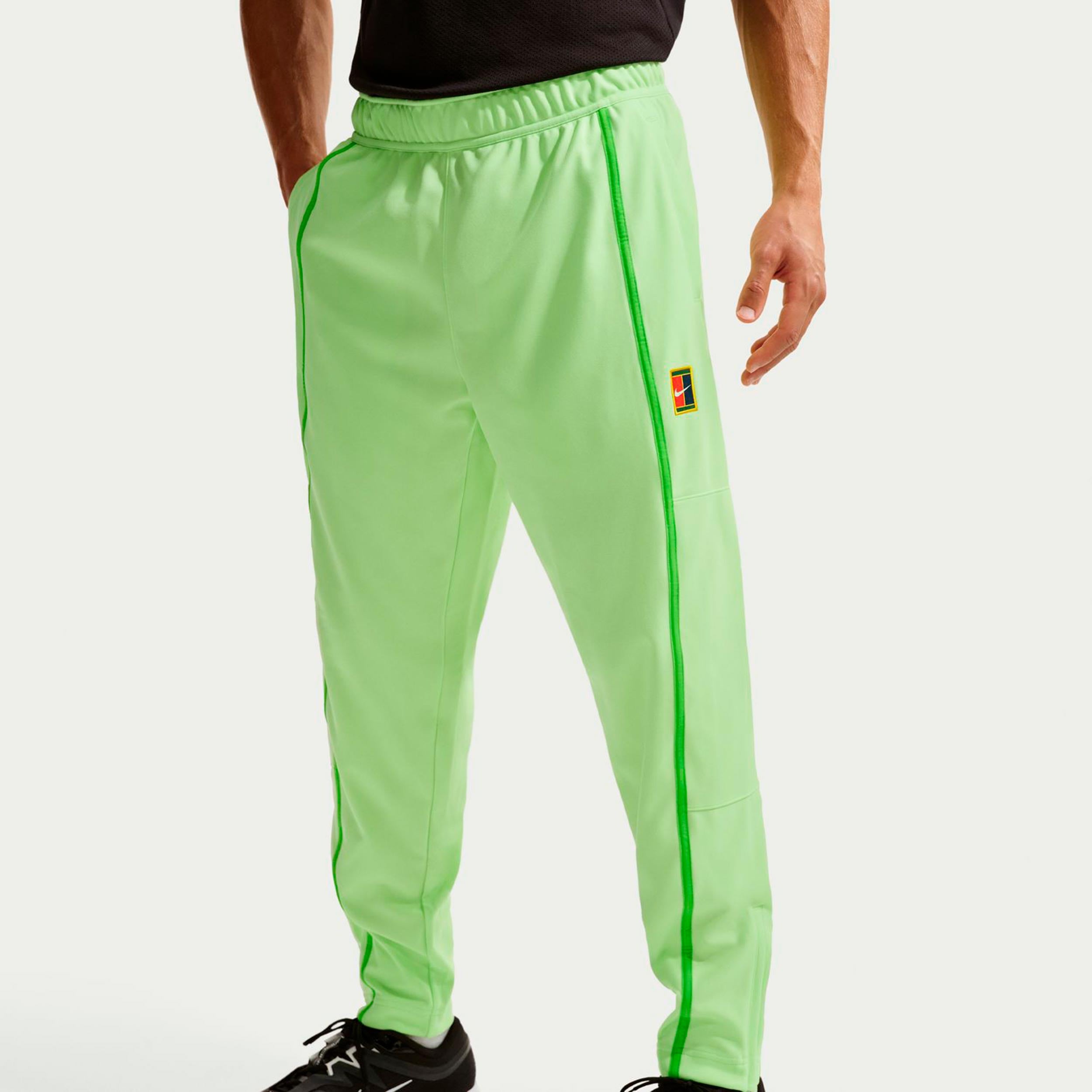 Nike Carlos Alcaraz Court Heritage Trainingshose Herren - Limette