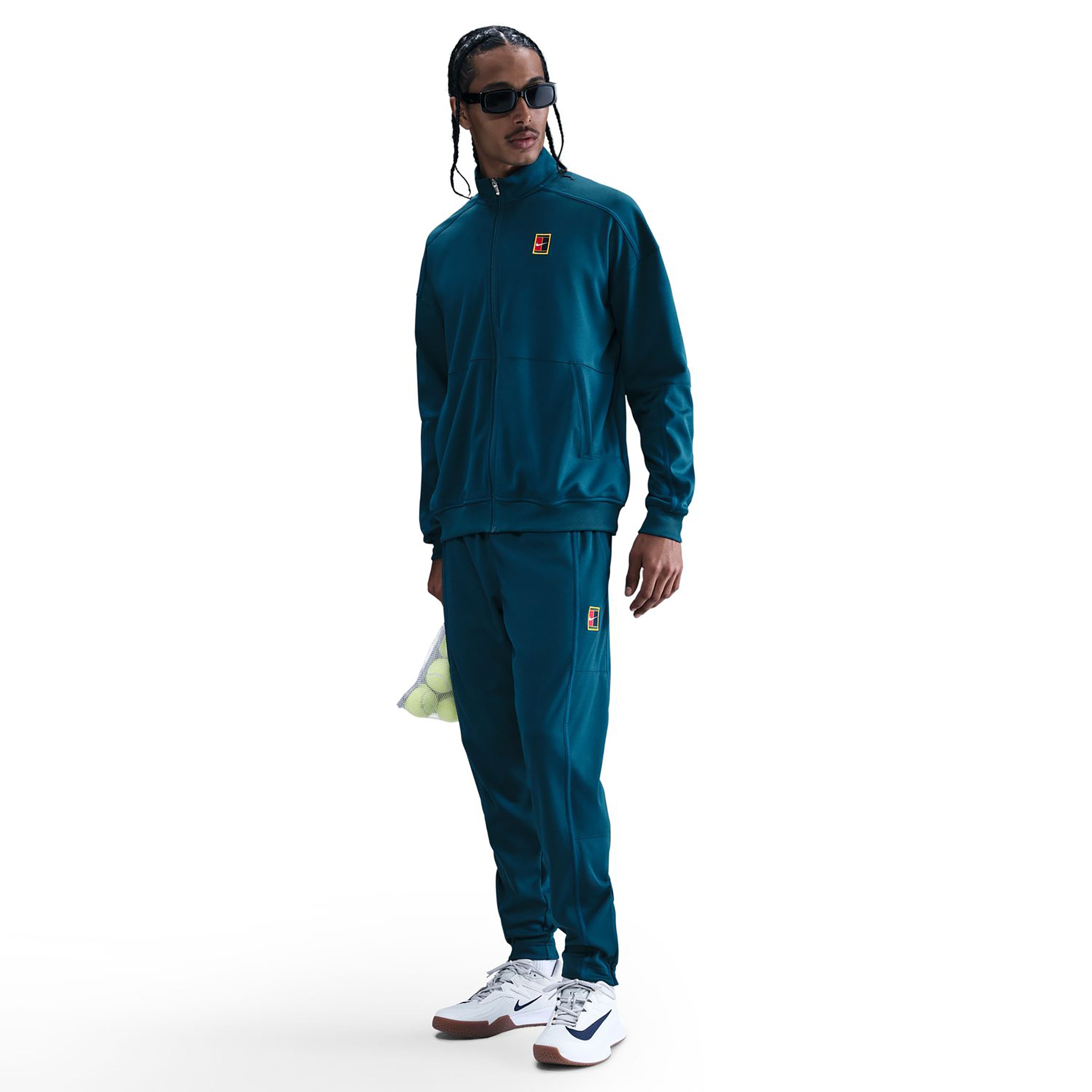 Nike Court Heritage Trainingshose Herren - Blaugrau