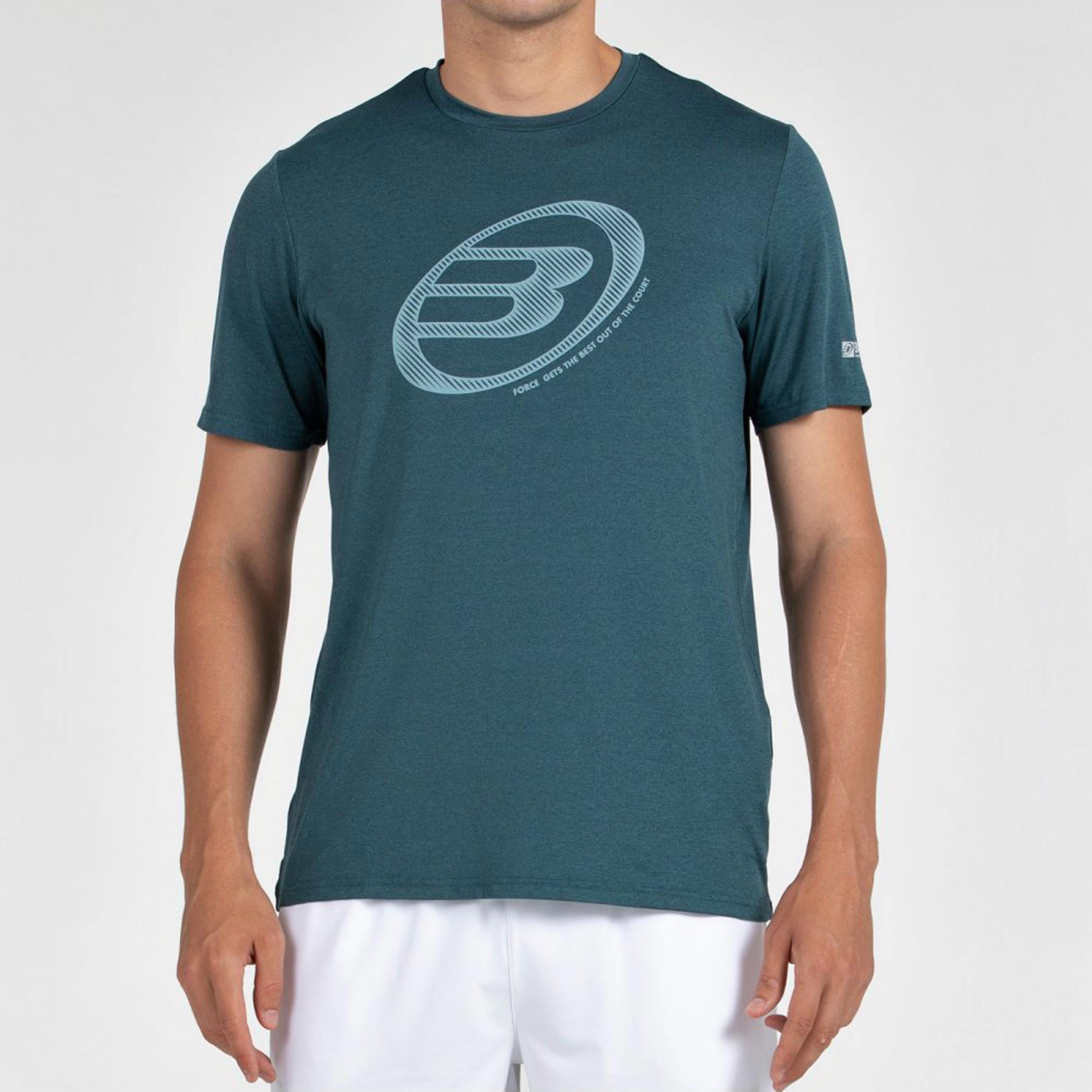 Bullpadel Lande T - Shirt Herren Dunkelgrün
