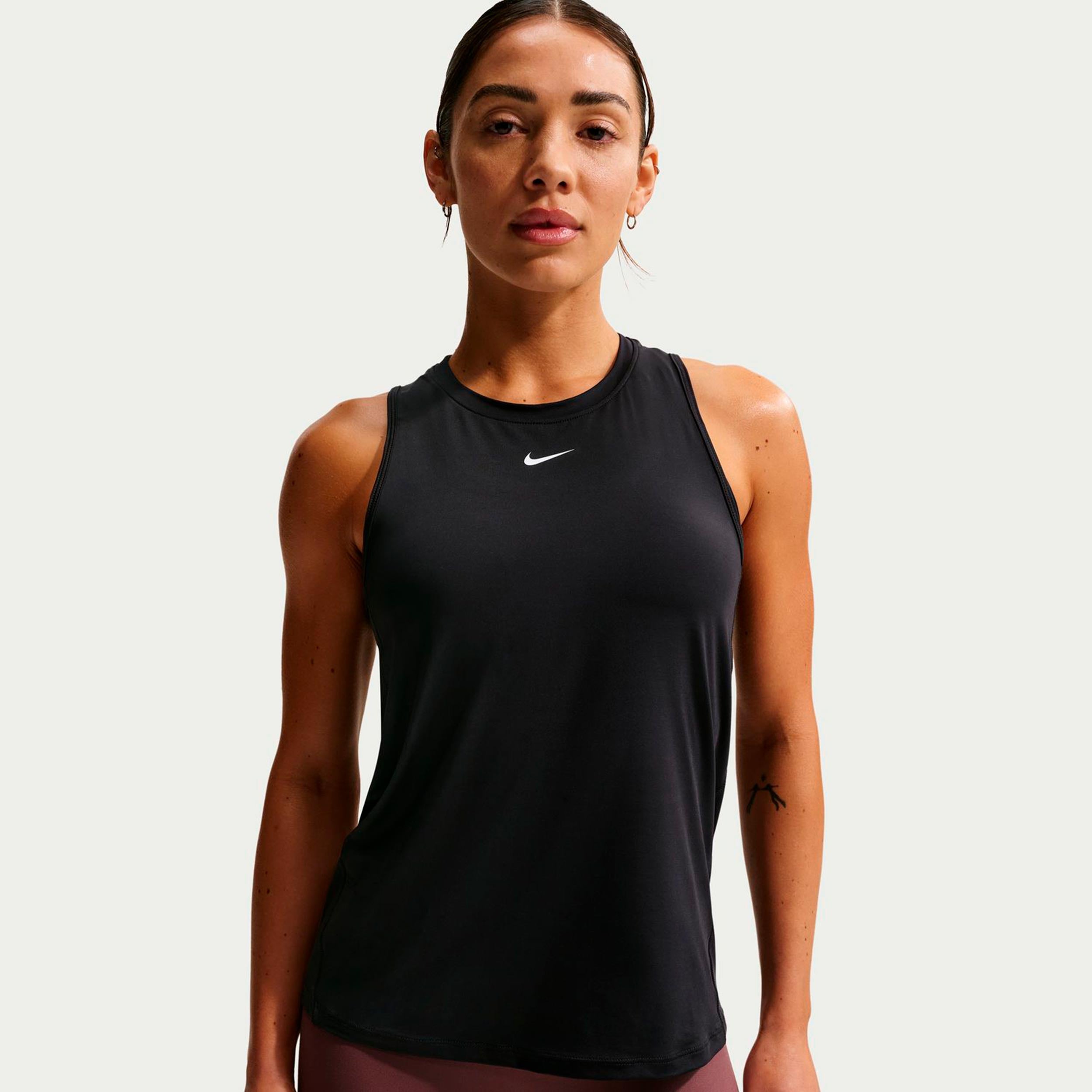 Nike One Dri - Fit Tank Top Damen Schwarz, Weiß