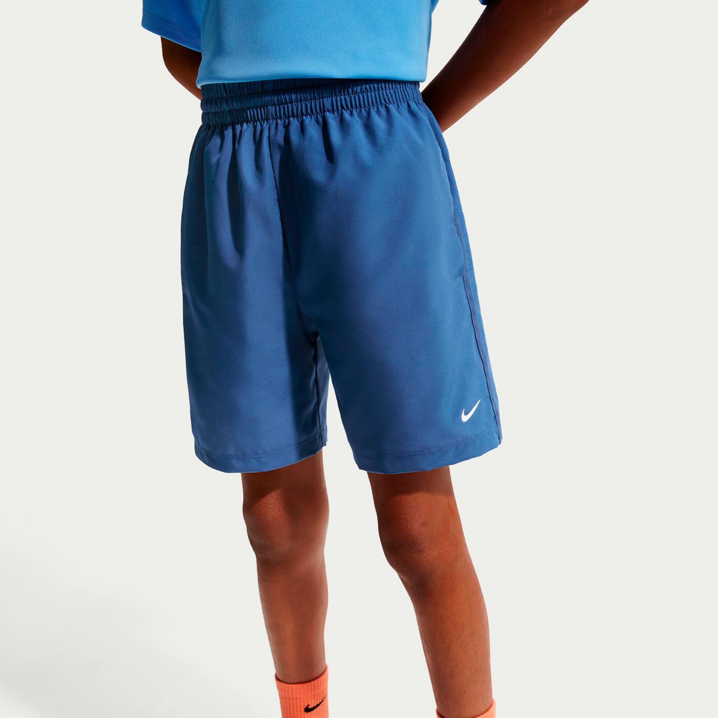 Nike Big Shorts Jungen - Petrol, Weiß