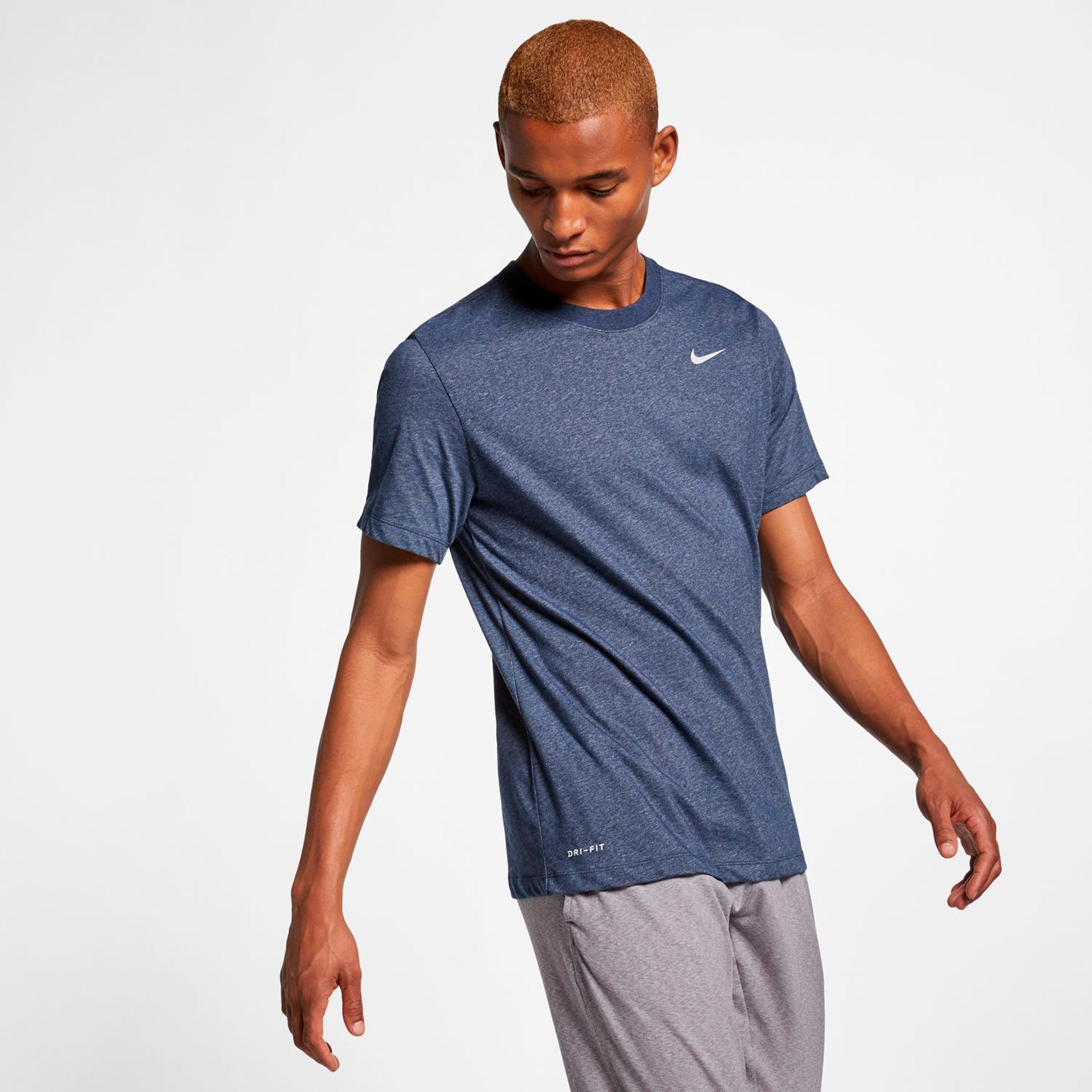 Nike Dri - Fit T Shirt Herren Dunkelblau