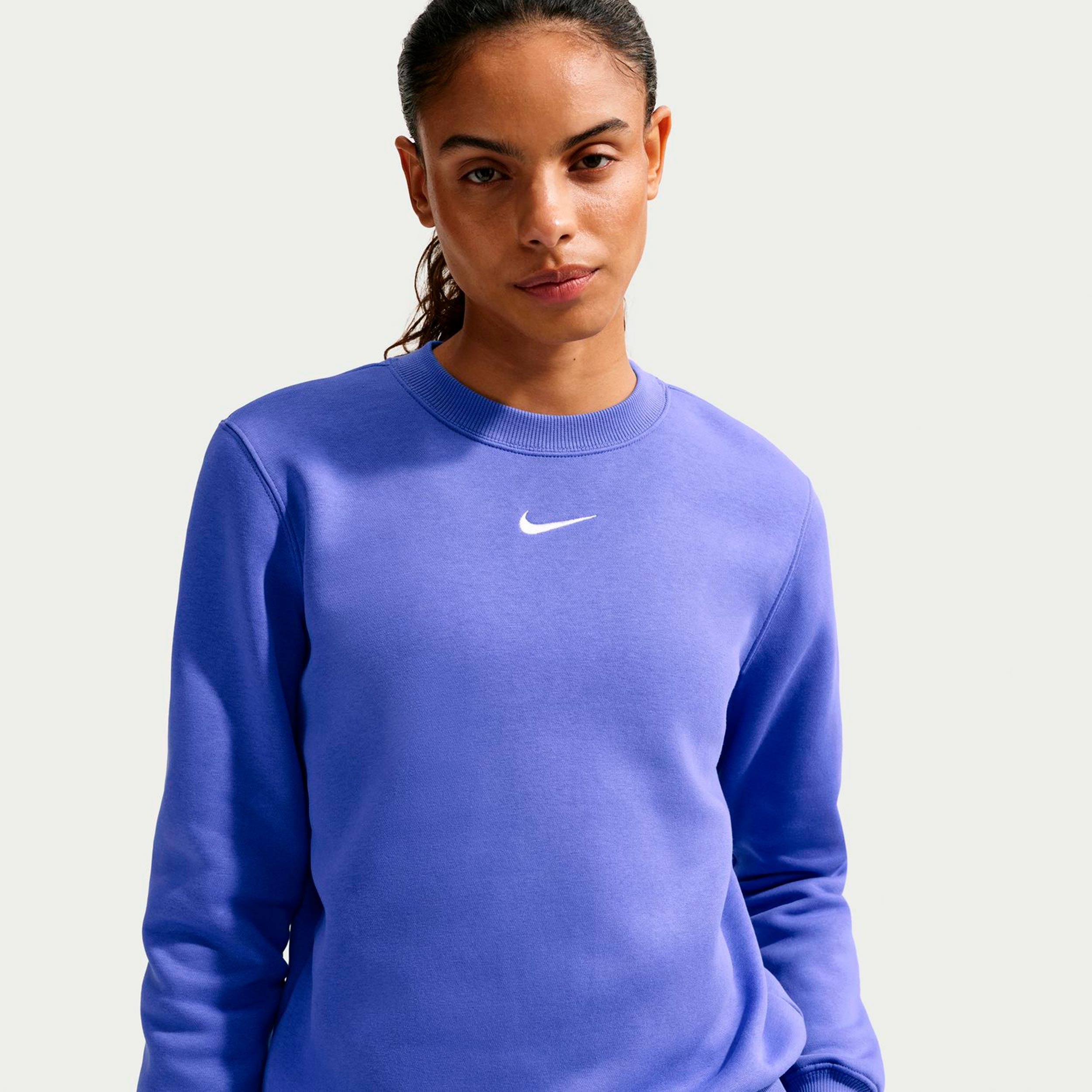 Nike Phoenix Fleece Crew Sweatshirt Damen - Blau