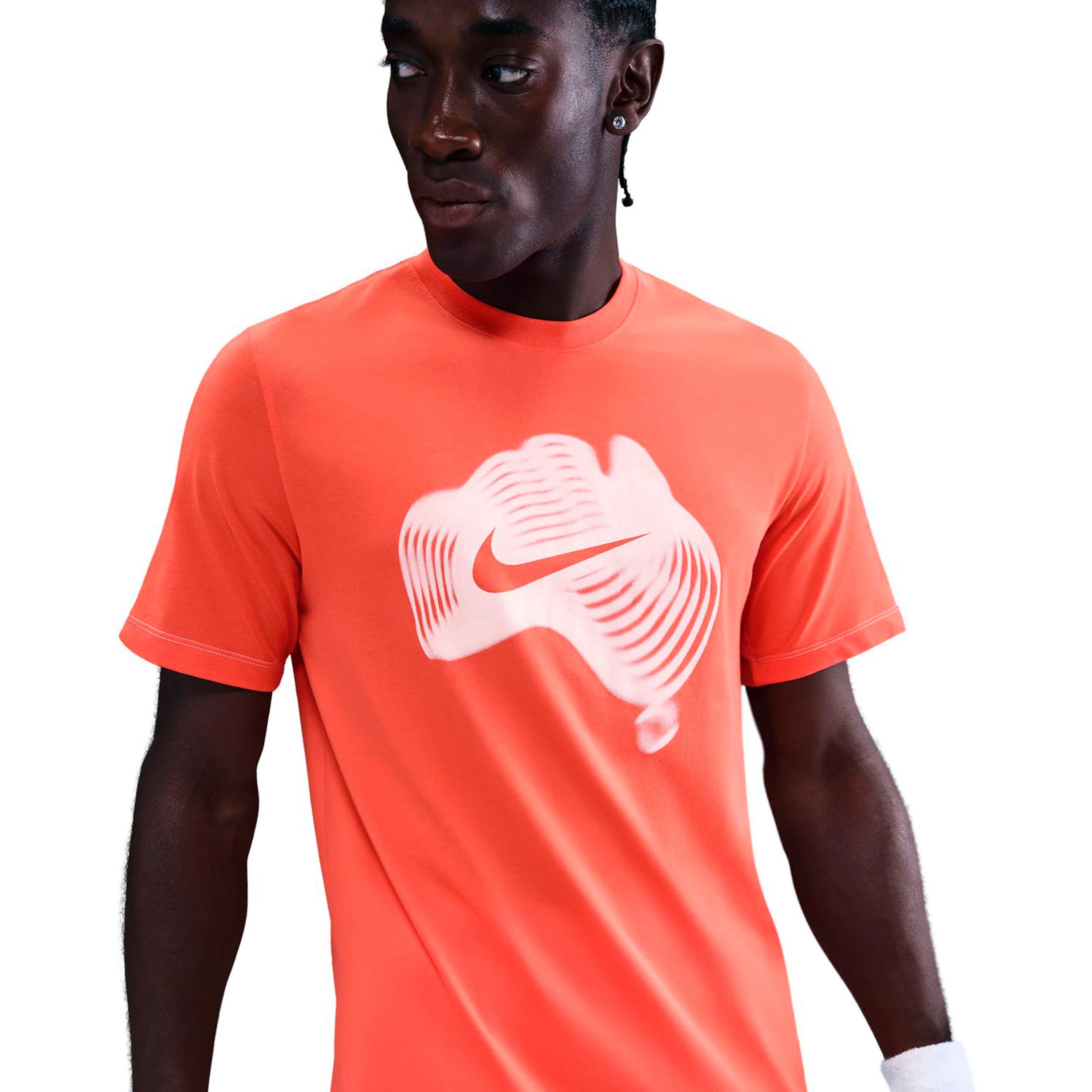 Nike Court Dri - Fit T Shirt Herren Orange