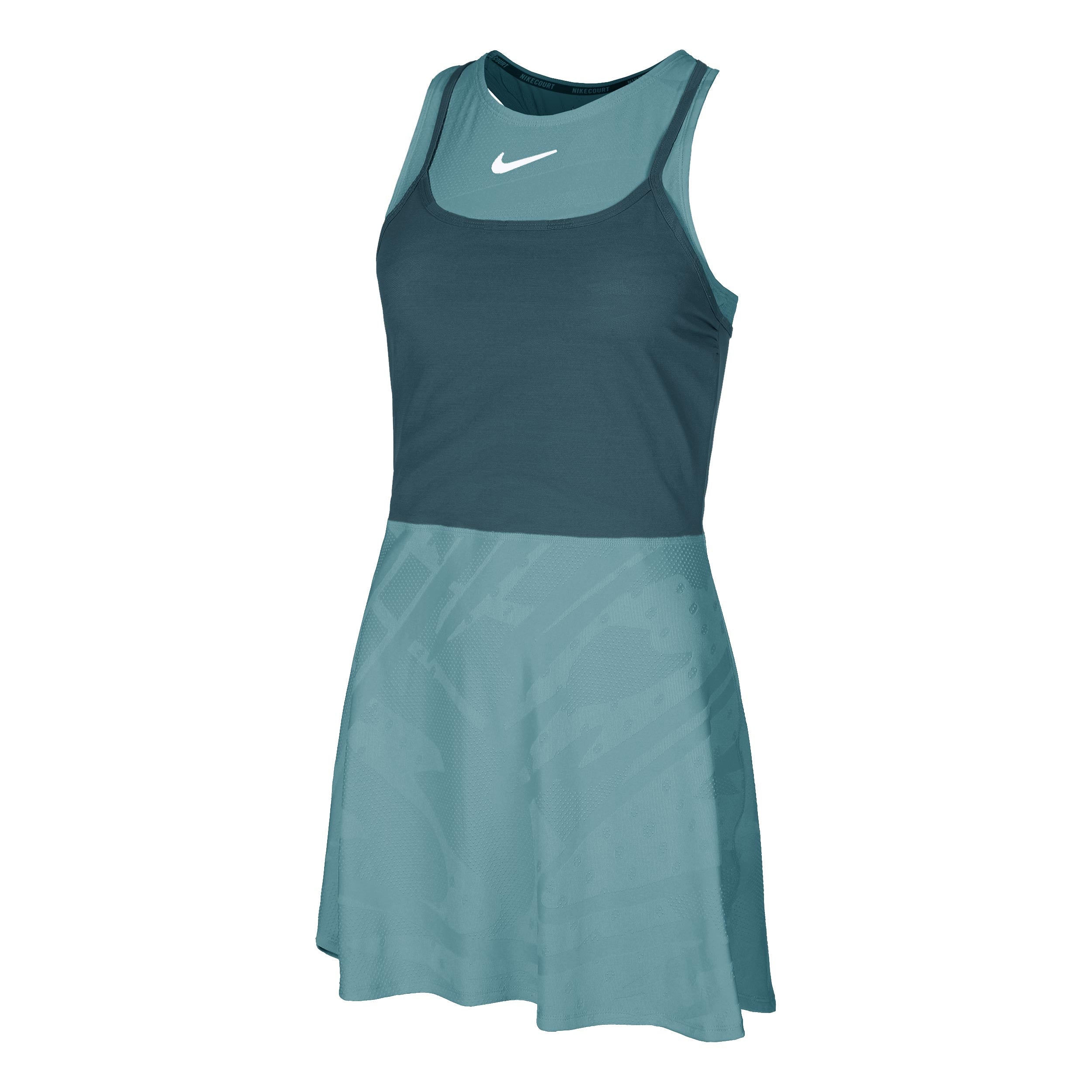 Nike Court Dri - Fit Slam Kleid Damen Petrol