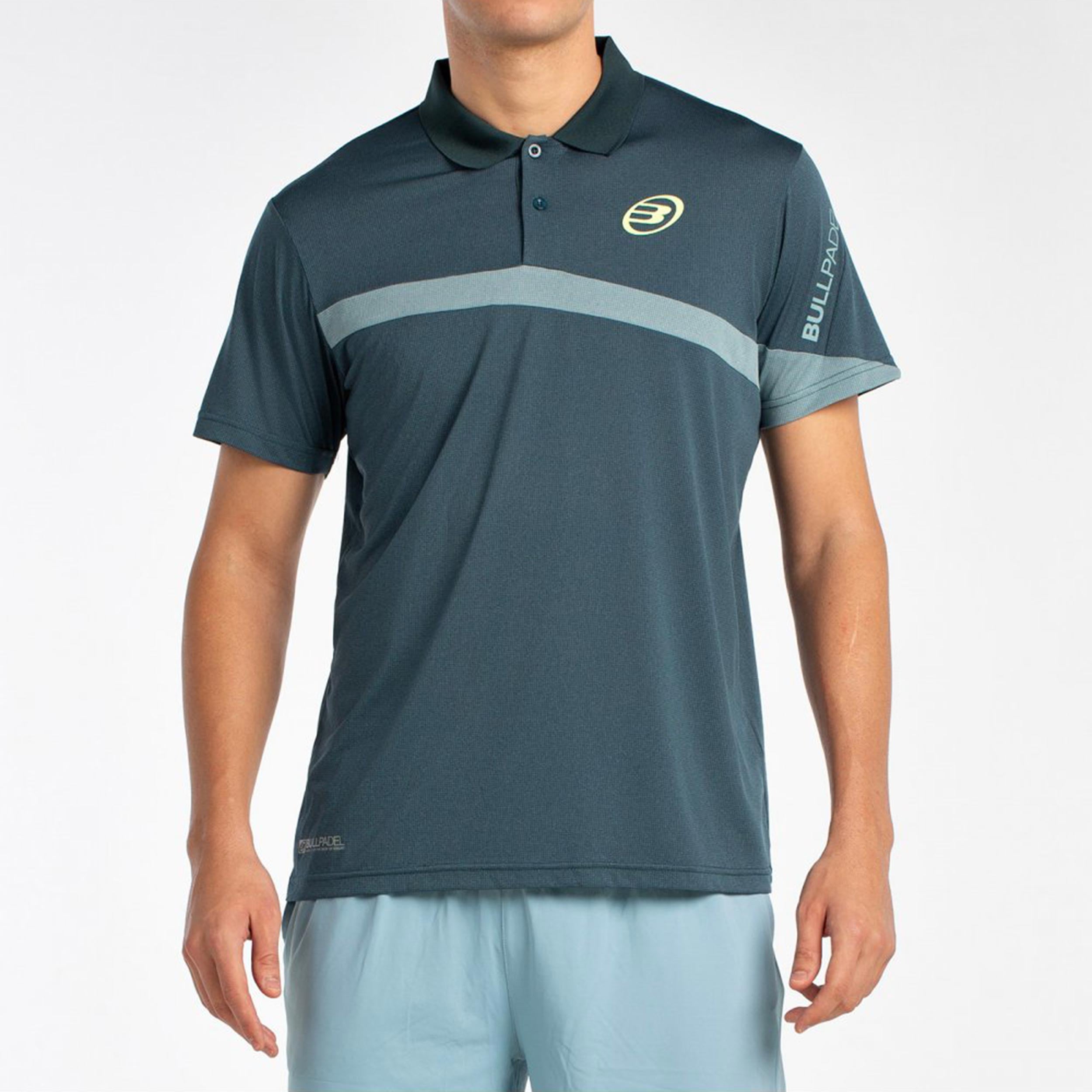 Bullpadel Lucir Polo Herren - Petrol