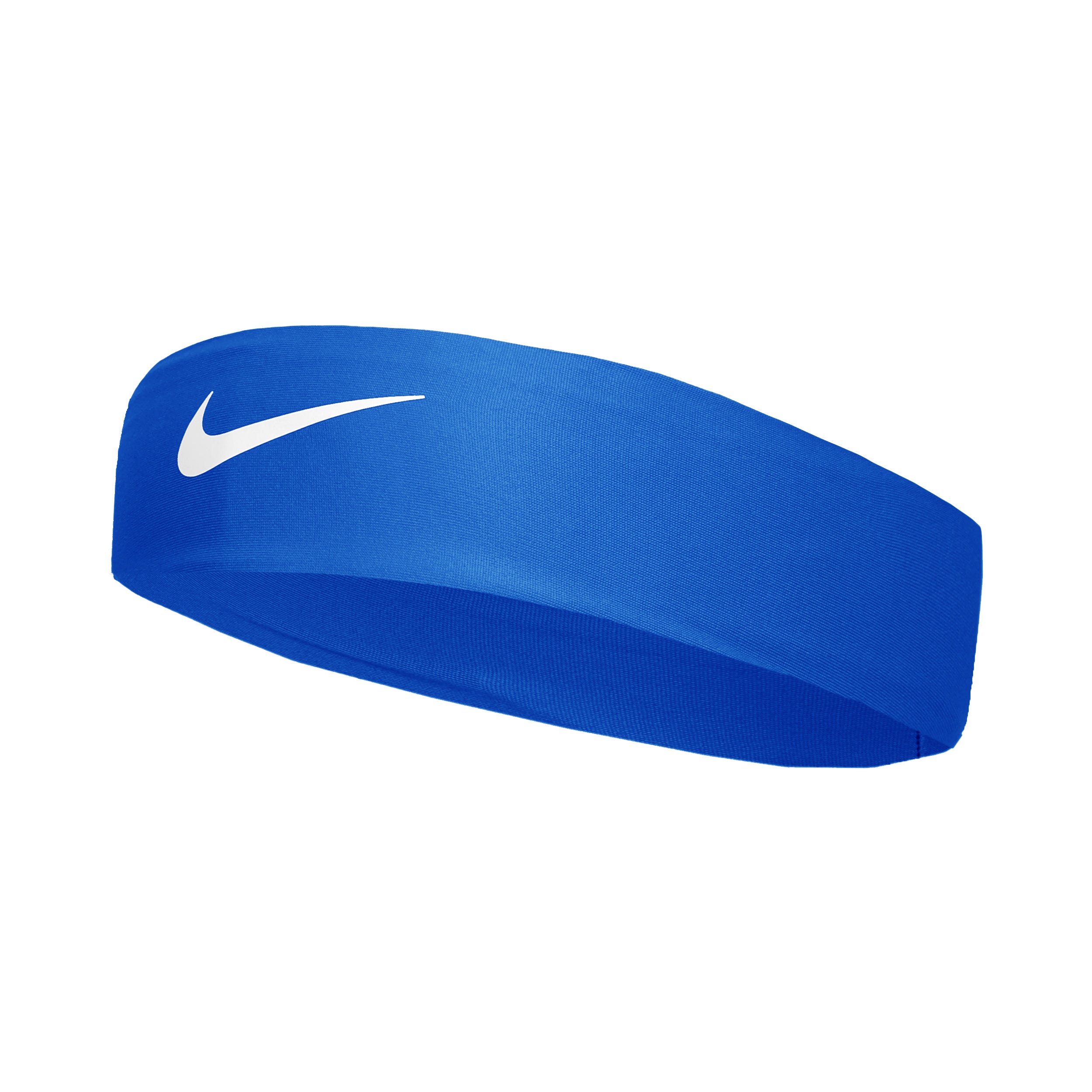 Nike Dri - Fit Fury Classic Haarband Blau, Weiß
