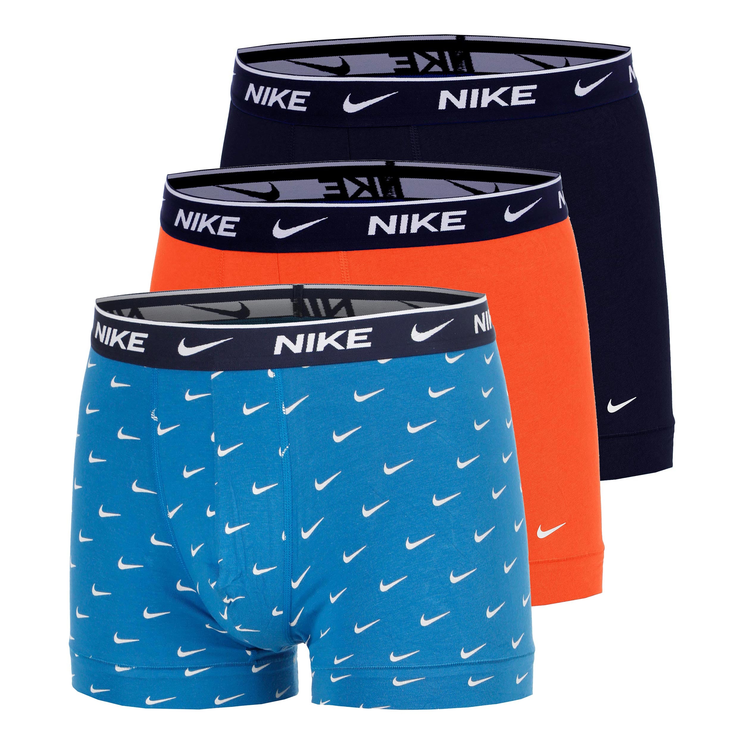 Nike Essential Cotton Stretch Trunk Boxer Short 3er Pack Herren