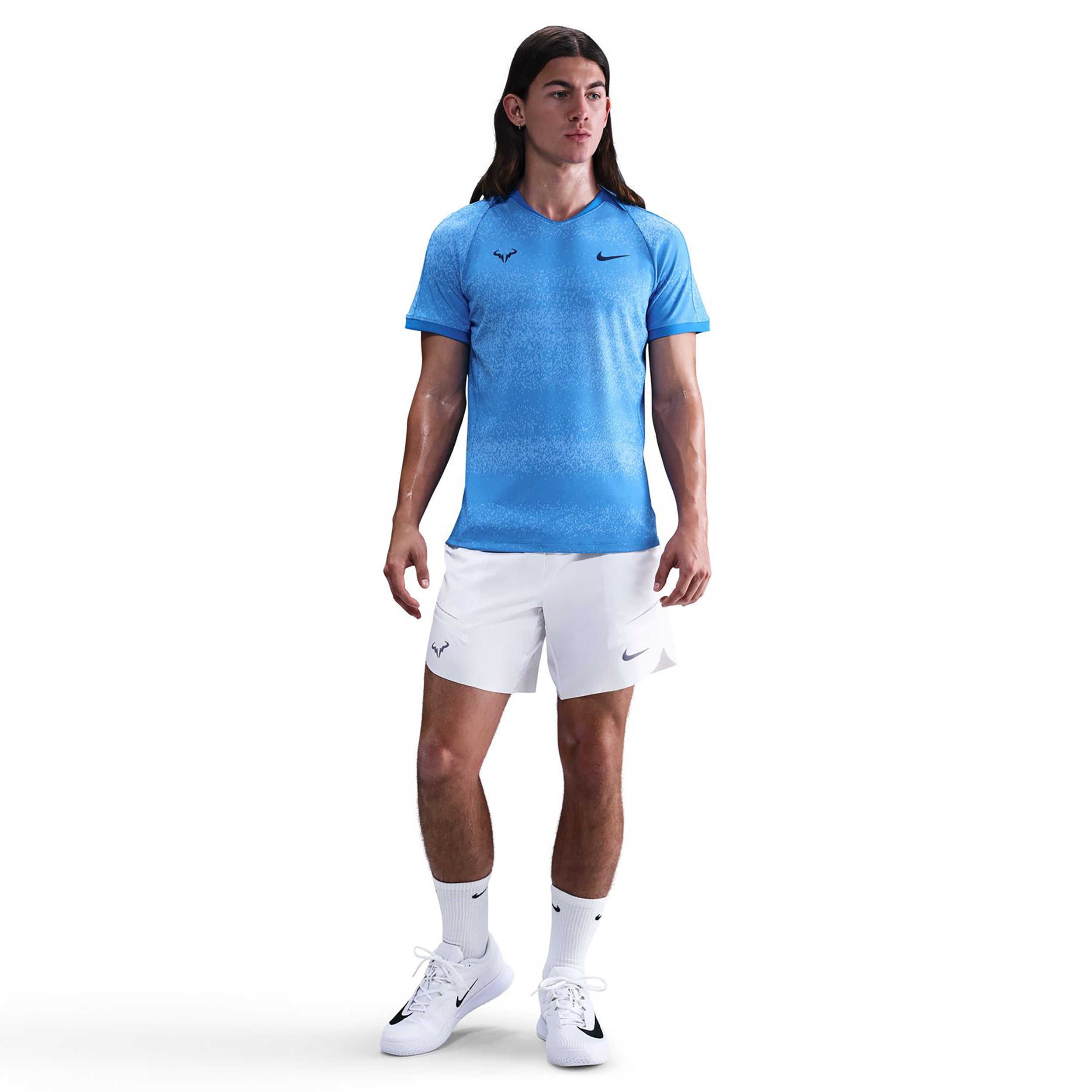 Nike Rafa Dri - Fit Advantage 7in Shorts Herren Weiß