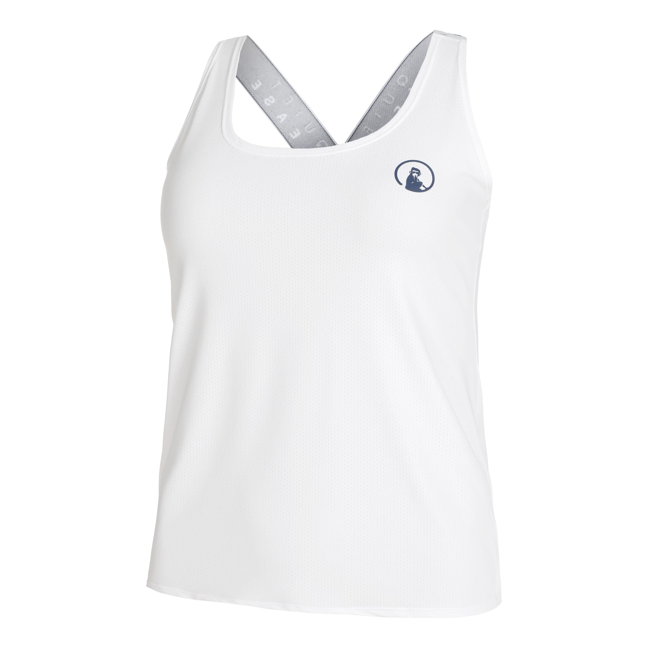 Quiet Please Serve & Volley 2.0 Tank - Top Damen Weiß