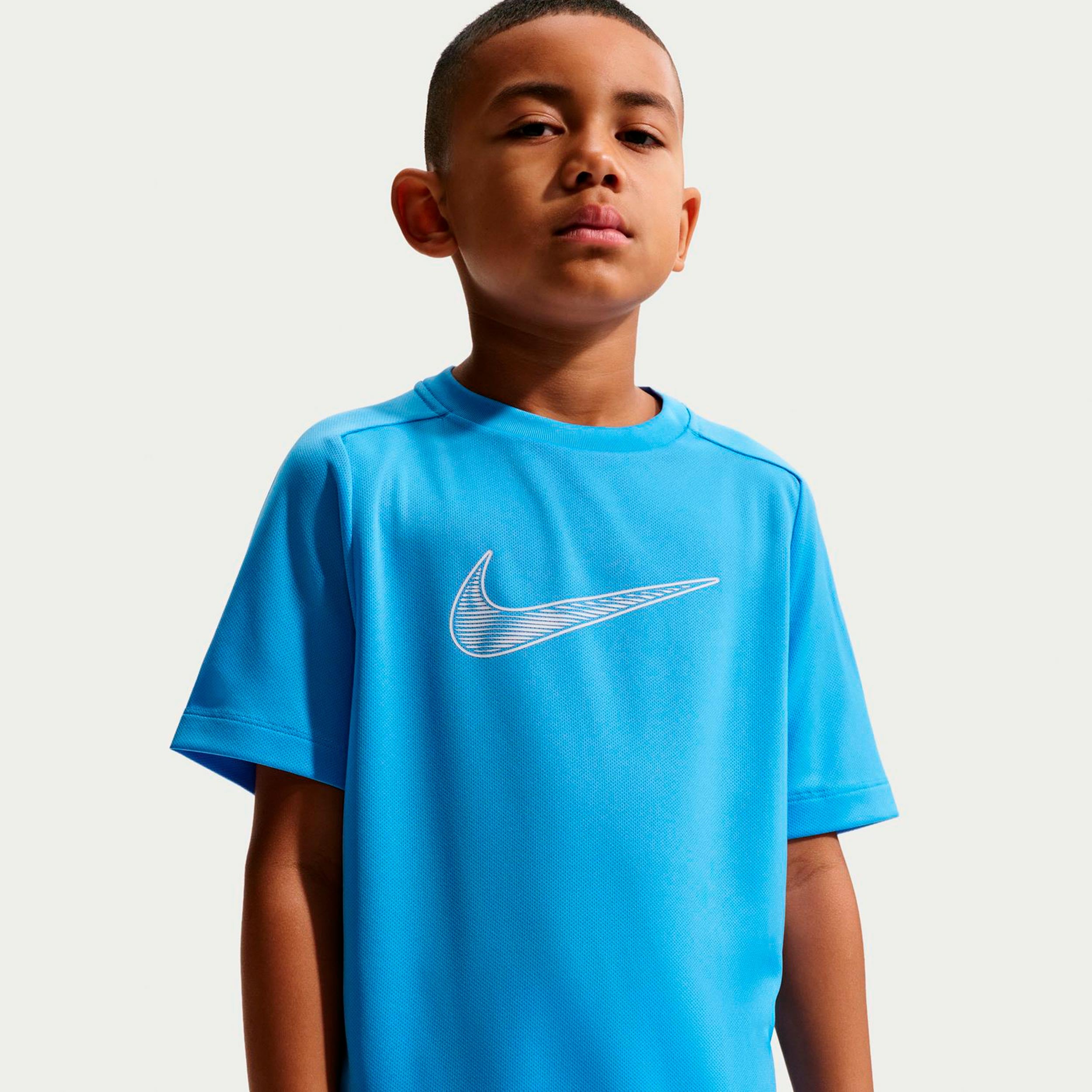Nike Dri - Fit Multi T Shirt Jungen Türkis