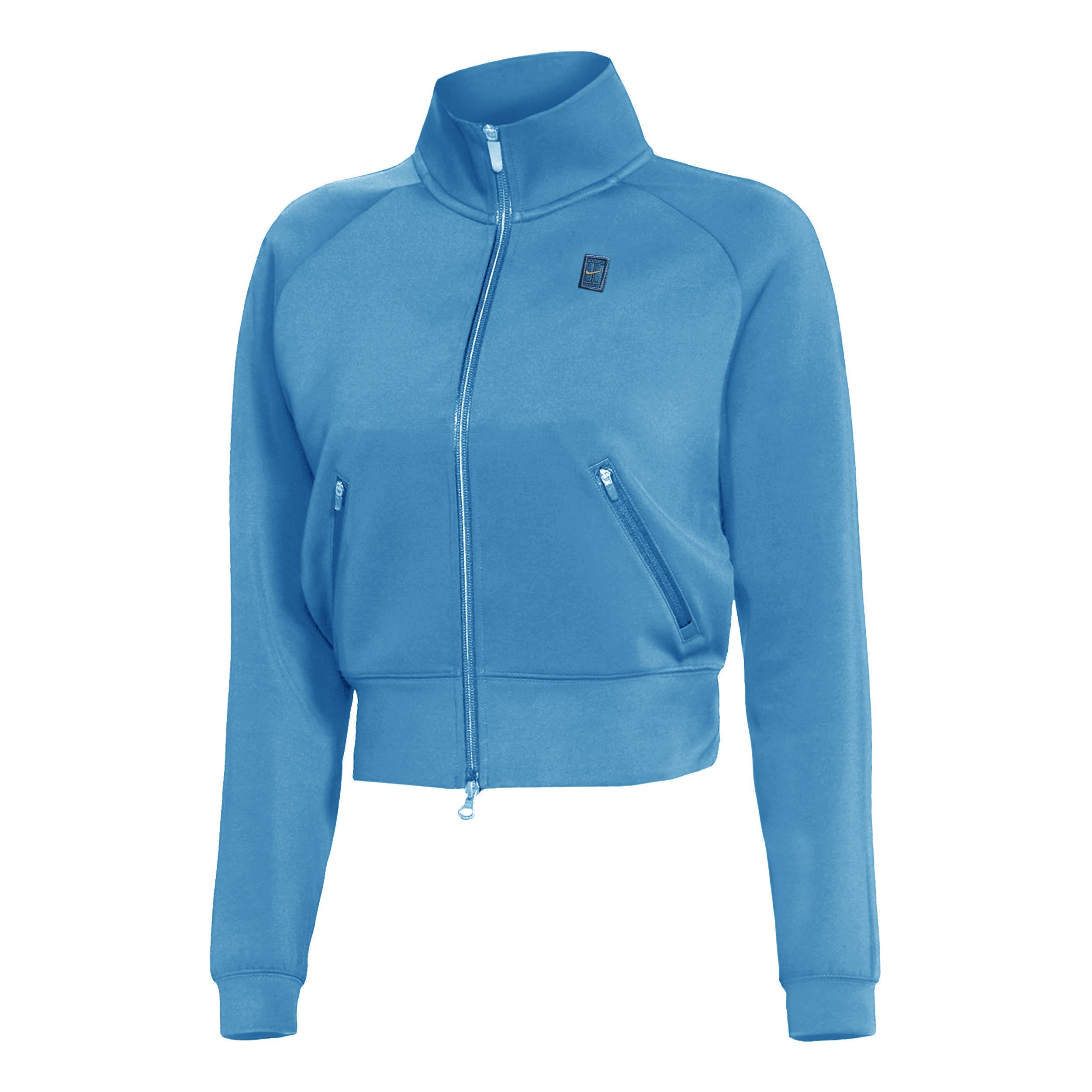 Nike Court Dri - Fit Heritage Trainingsjacke Damen Hellblau
