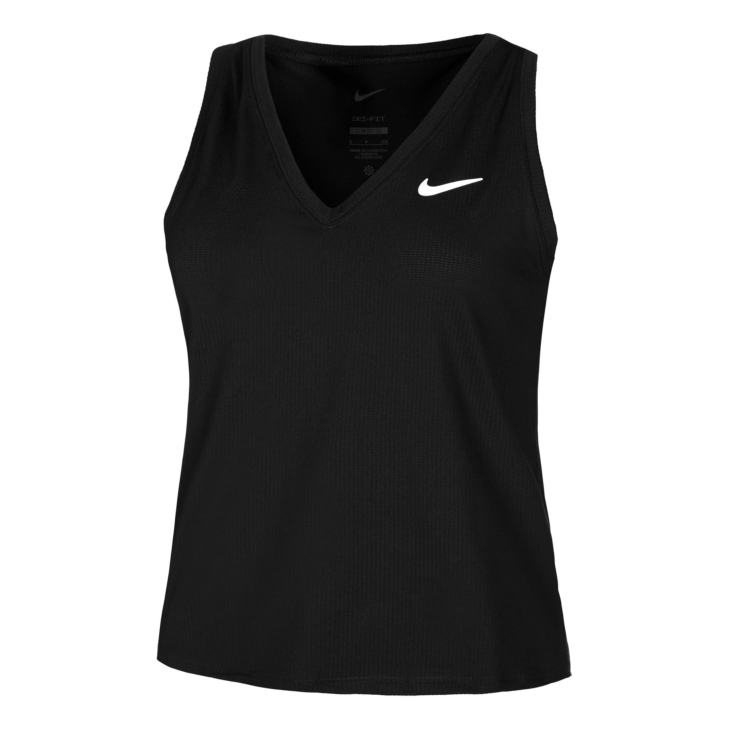 Nike Court Victory Tank - Top Damen Schwarz