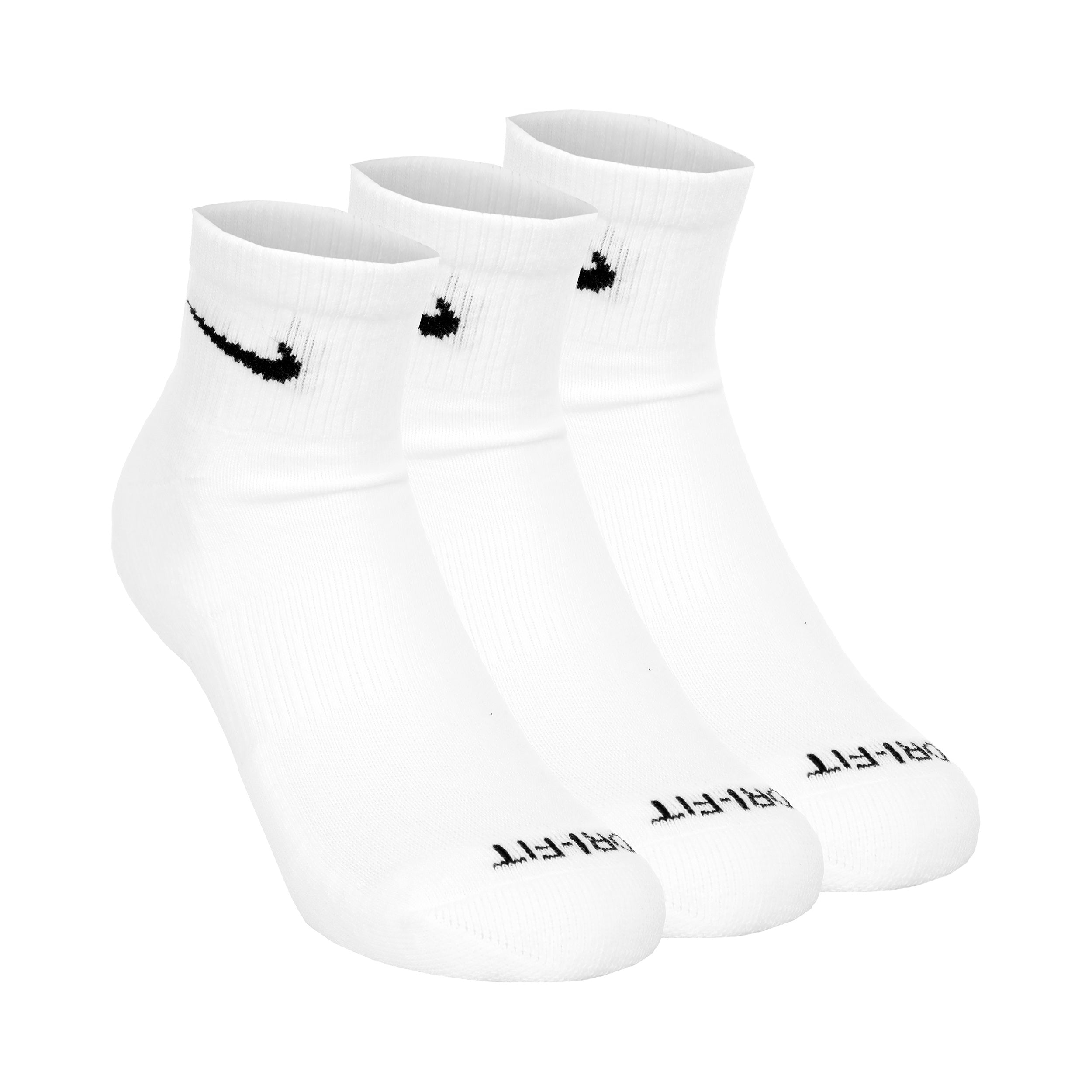 Nike Everyday Plus Cushioned Tennissocken - Weiß