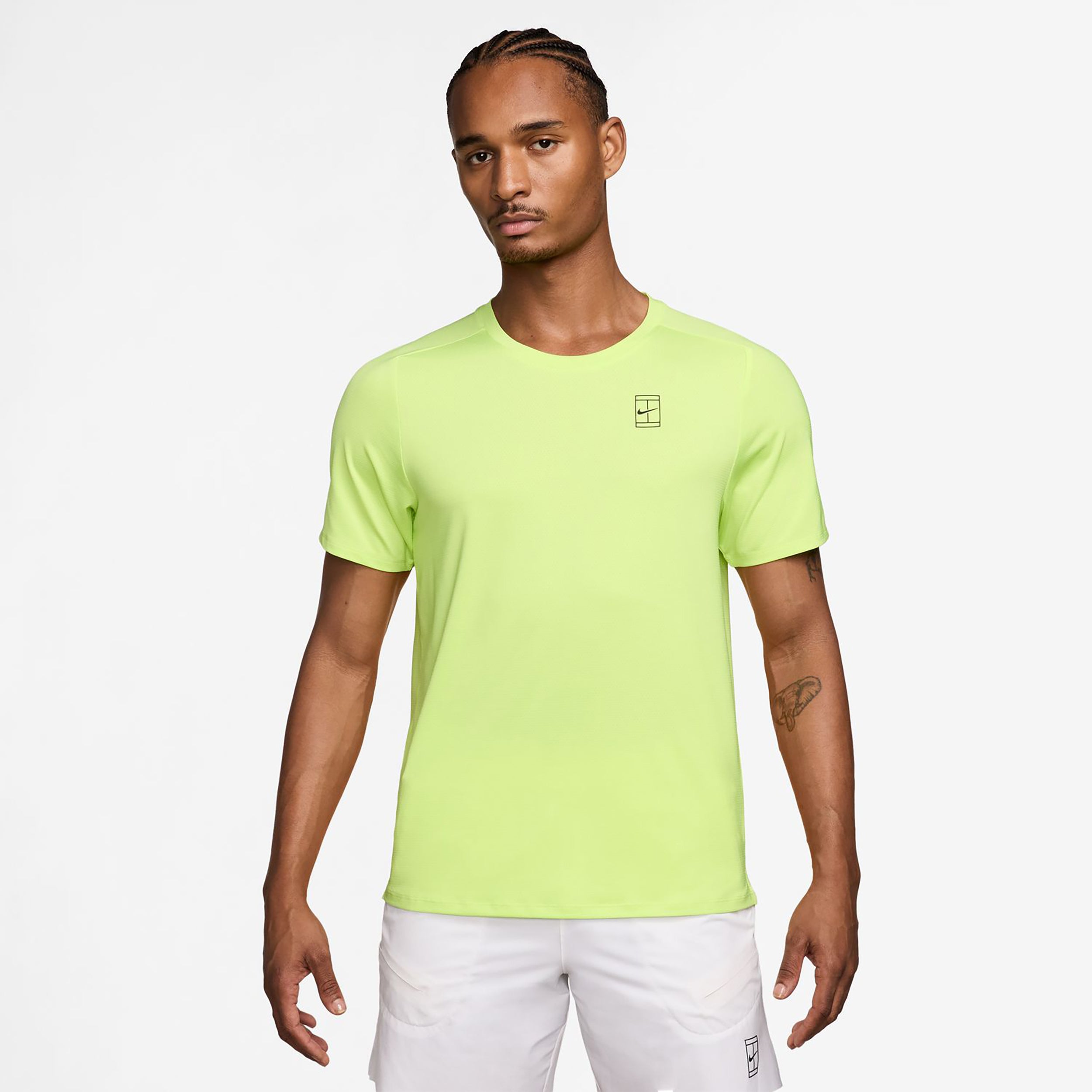 Nike Alcaraz Court Dri - Fit Advantage T Shirt Herren Zitronengelb