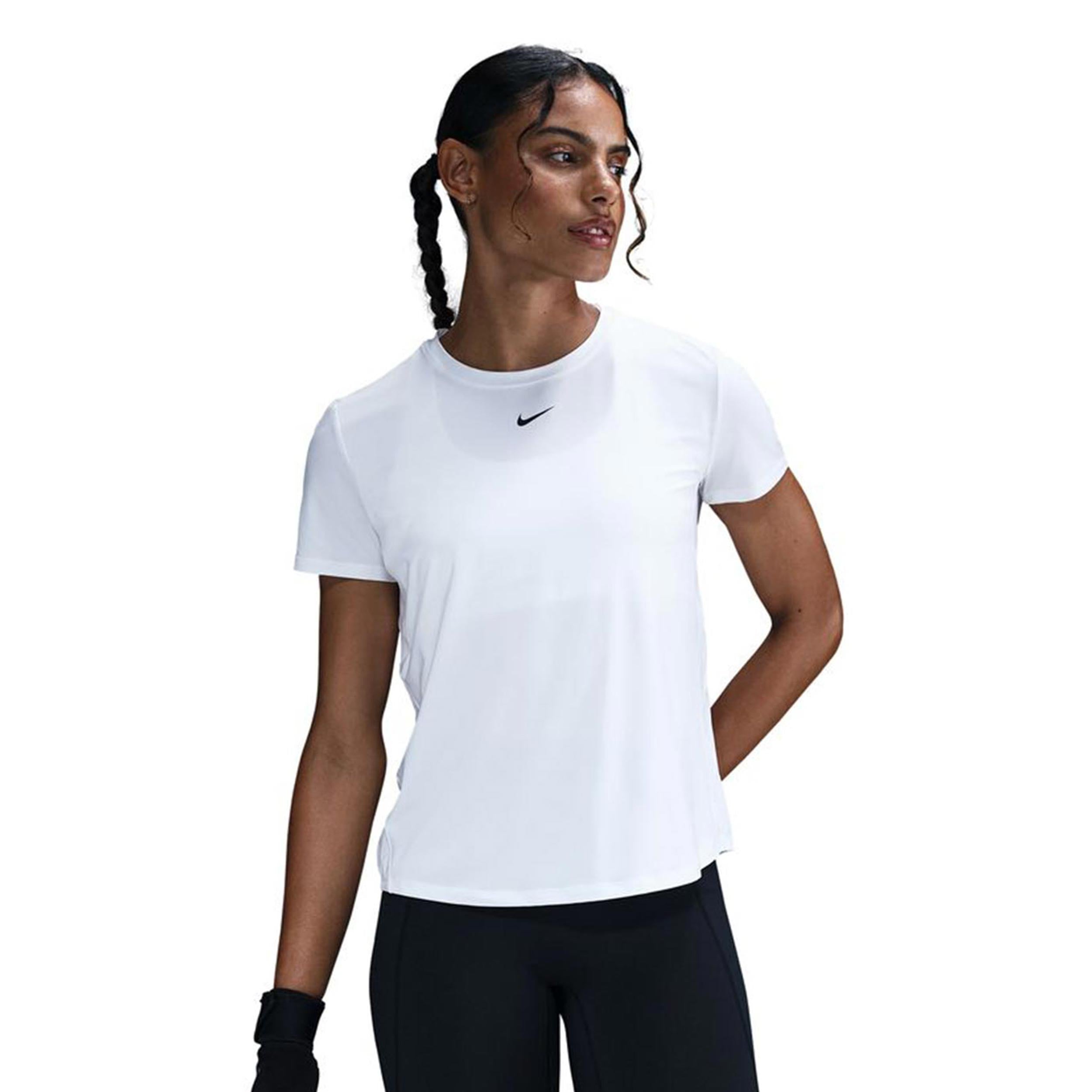 Nike One Classic Dri - Fit T Shirt Damen Weiß