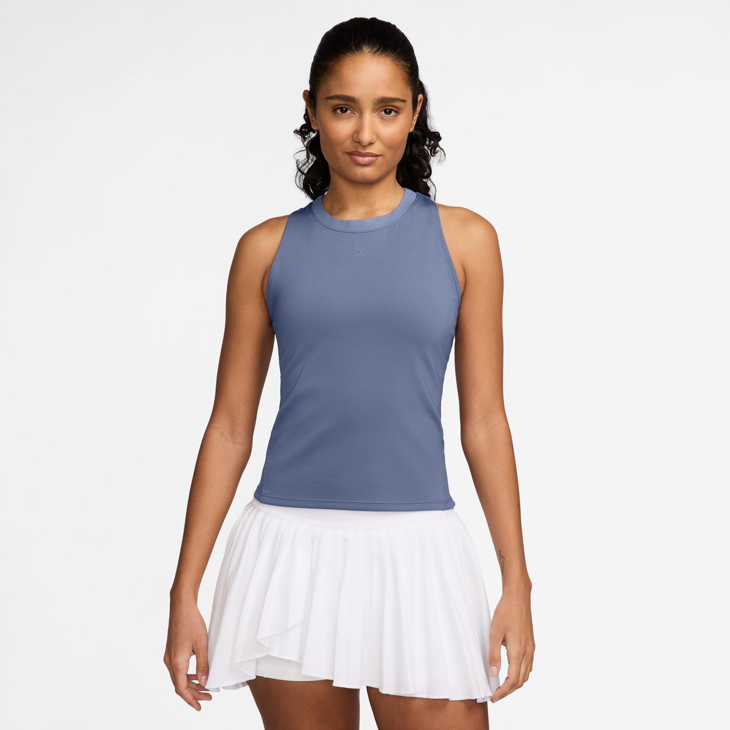 Nike Court Dri - Fit Advantage Tank Top Damen Blaugrau
