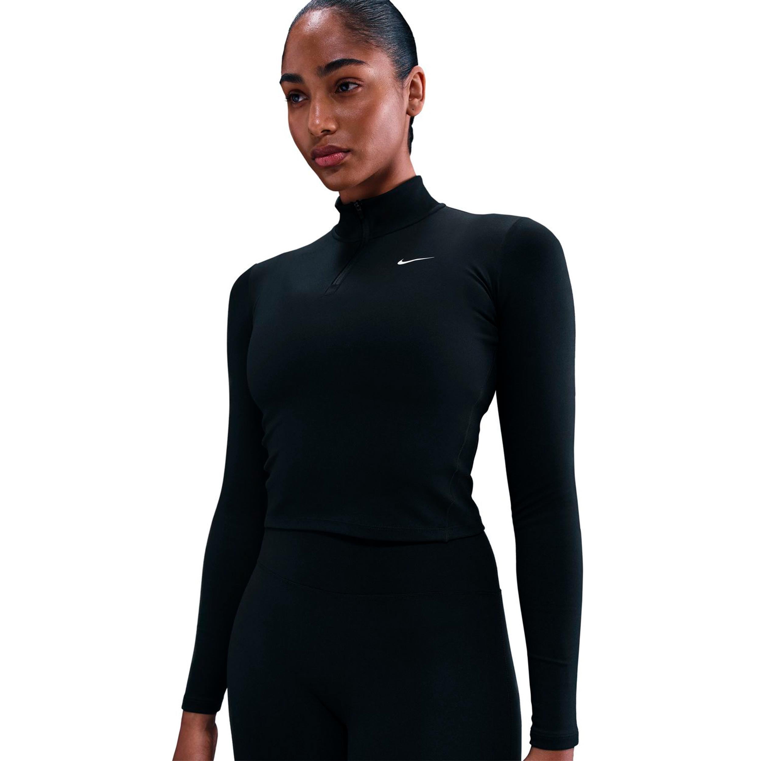 Nike One Dri - Fit Quarter Zip Longsleeve Damen