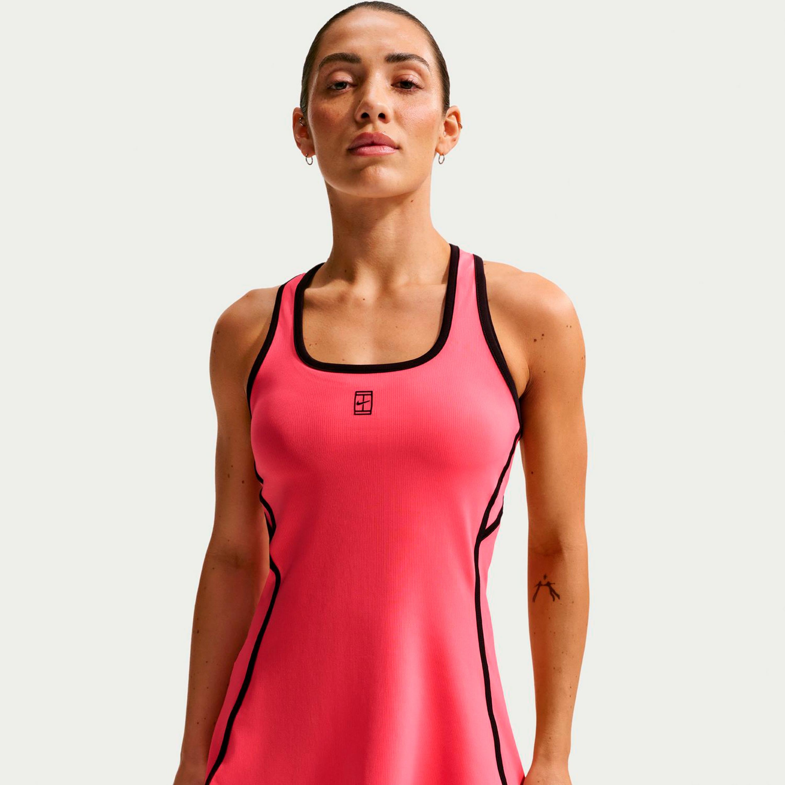 Nike Court Dri - Fit Advantage Kleid Damen Koralle