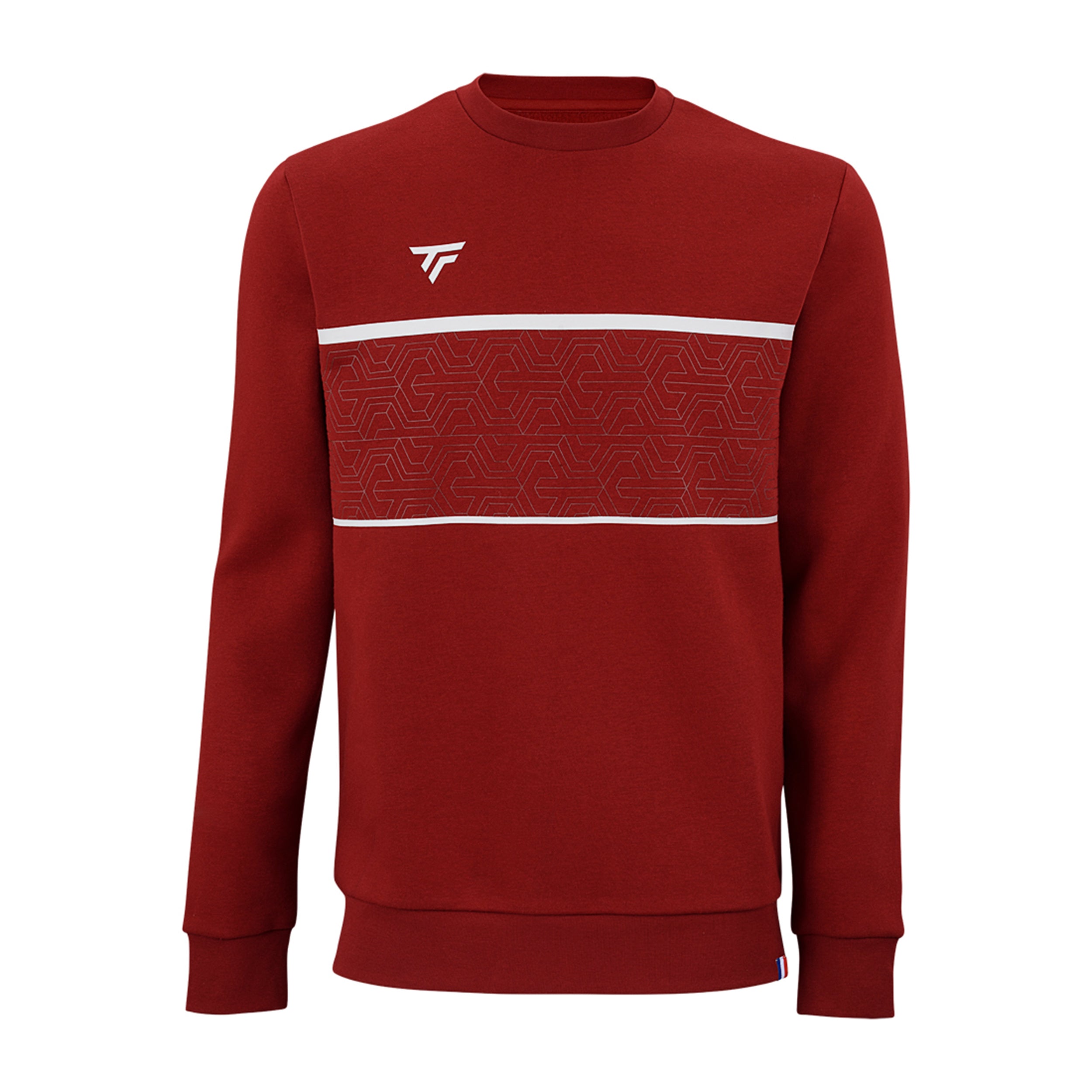 Tecnifibre Team Sweatshirt Herren - Dunkelrot