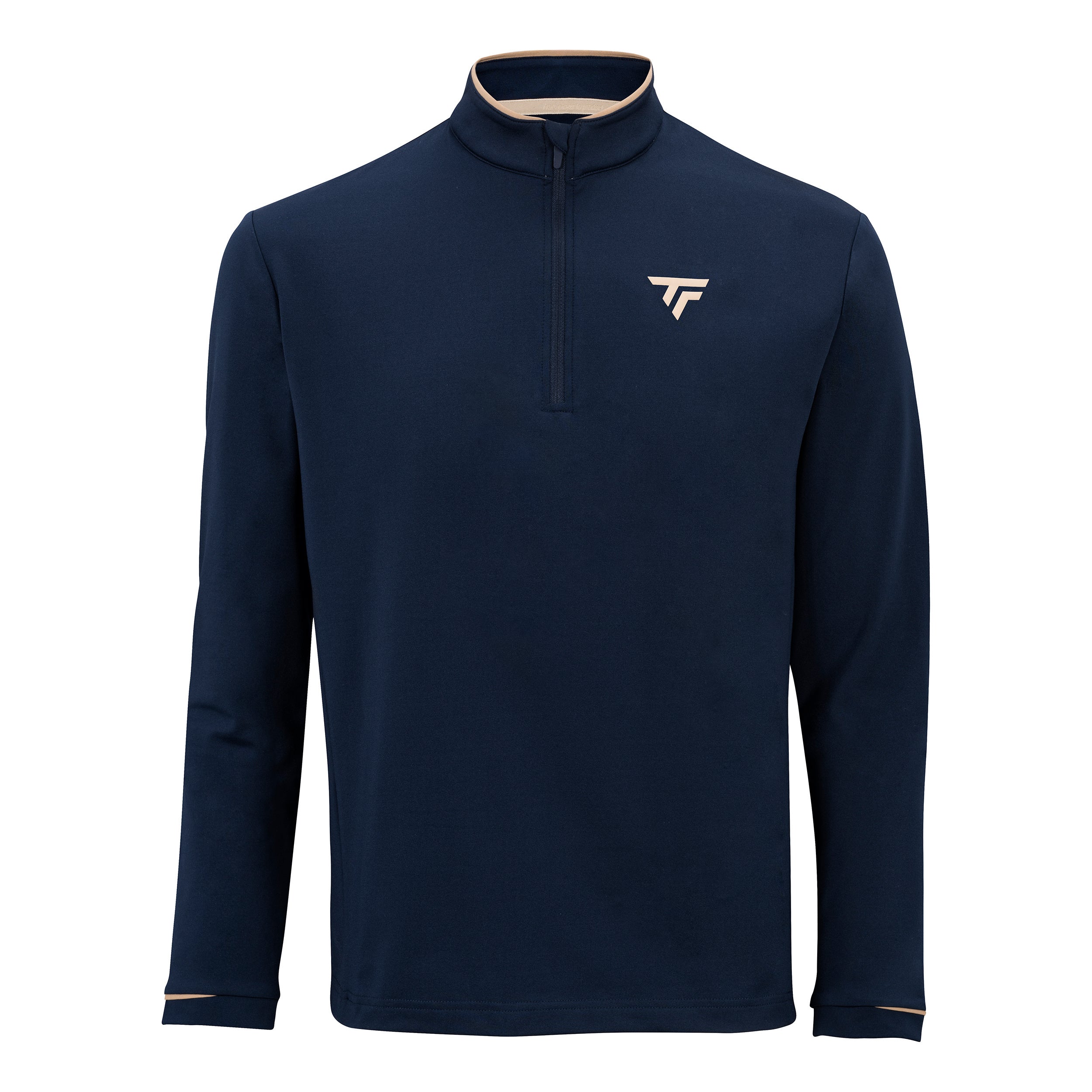 Tecnifibre Thermozip Longsleeve Herren - Dunkelblau
