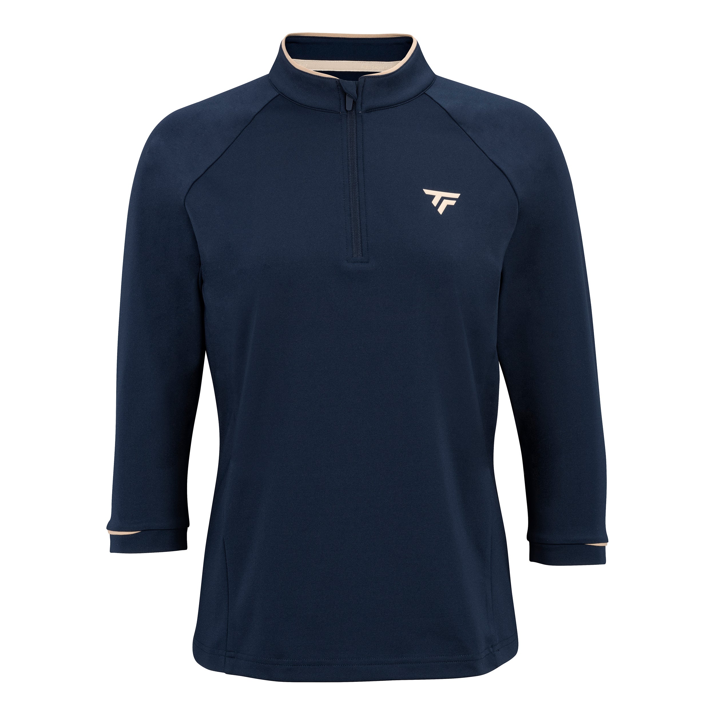 Tecnifibre Thermozip 3/4 Longsleeve Damen - Dunkelblau
