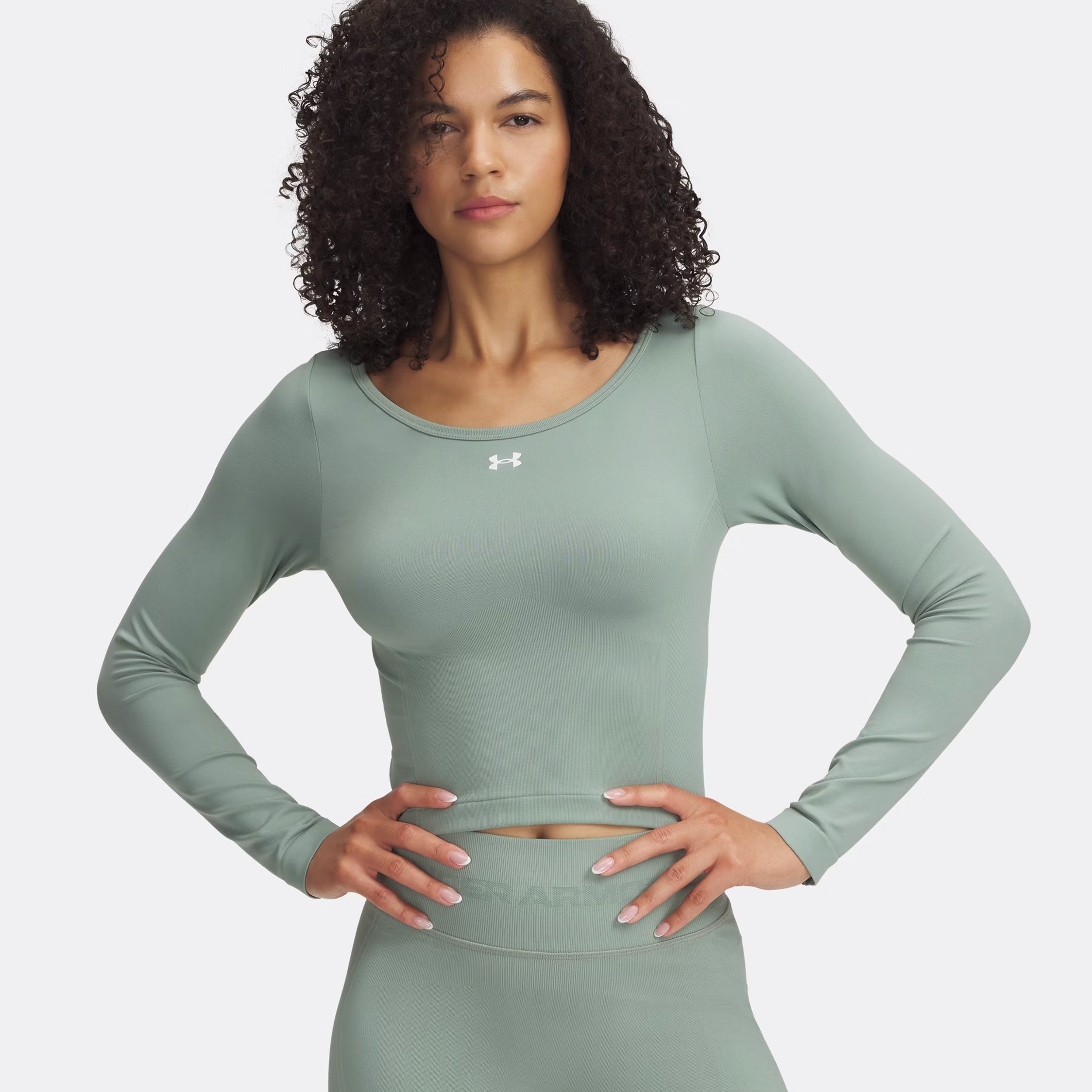 Under Armour Vanish Seamless Longsleeve Damen - Grün