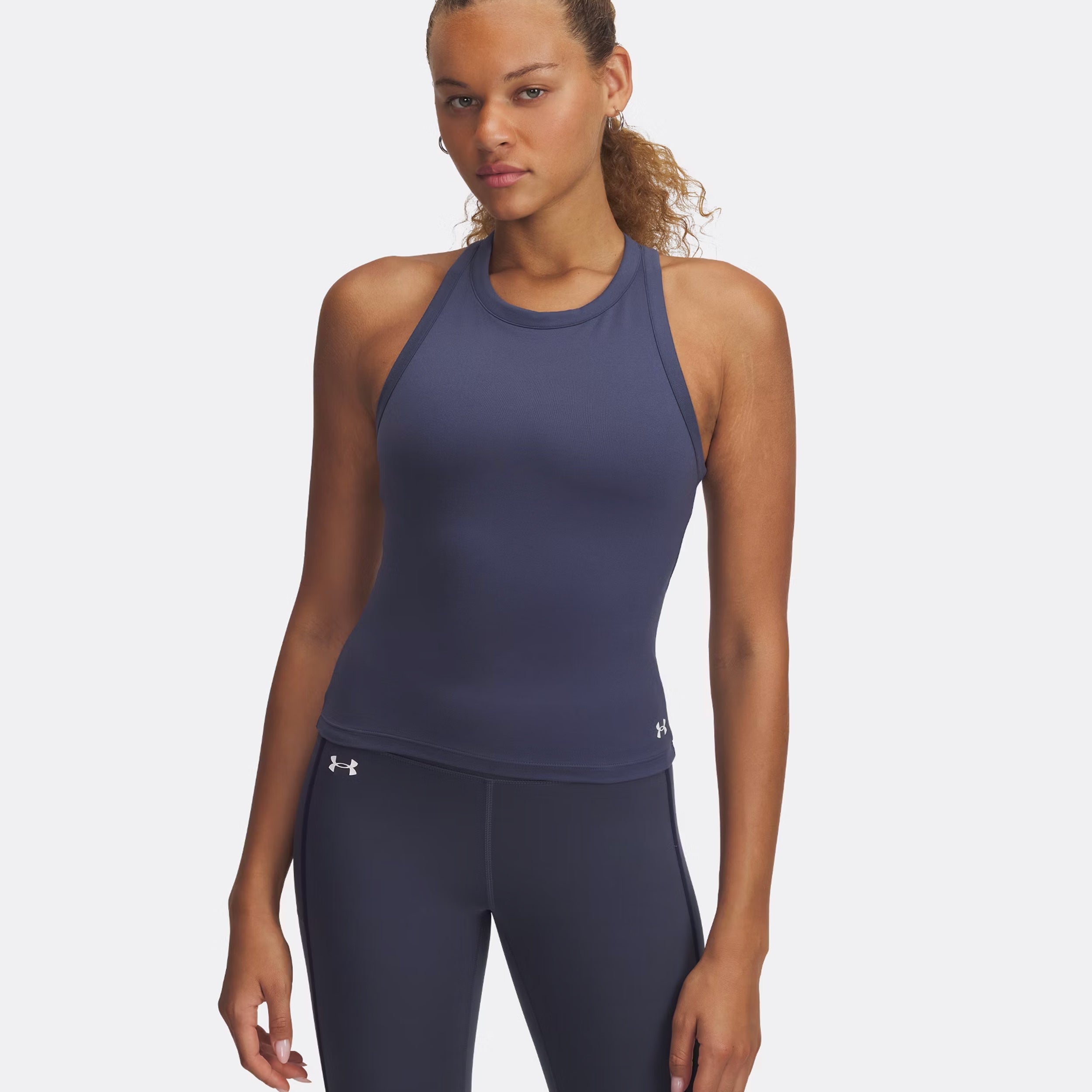 Under Armour Motion High Neck Tank - Top Damen Grau
