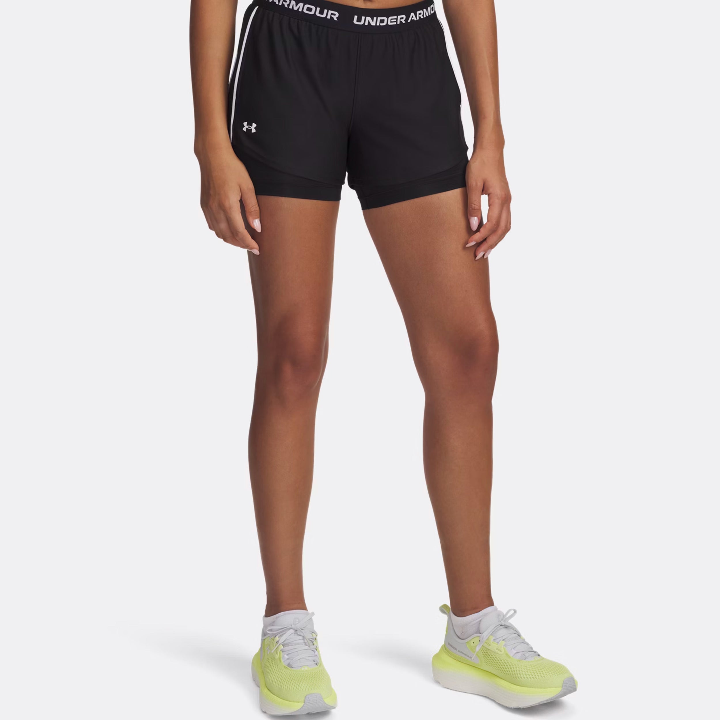 Under Armour Tech Play Up 2in1 Ballshorts Damen - Schwarz