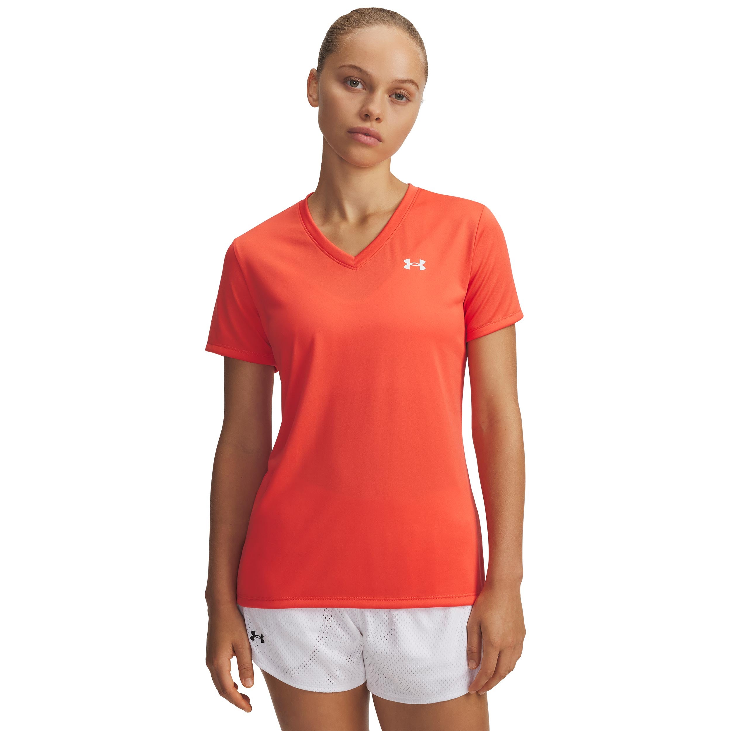 Under Armour Tech Solid T - Shirt Damen Rot