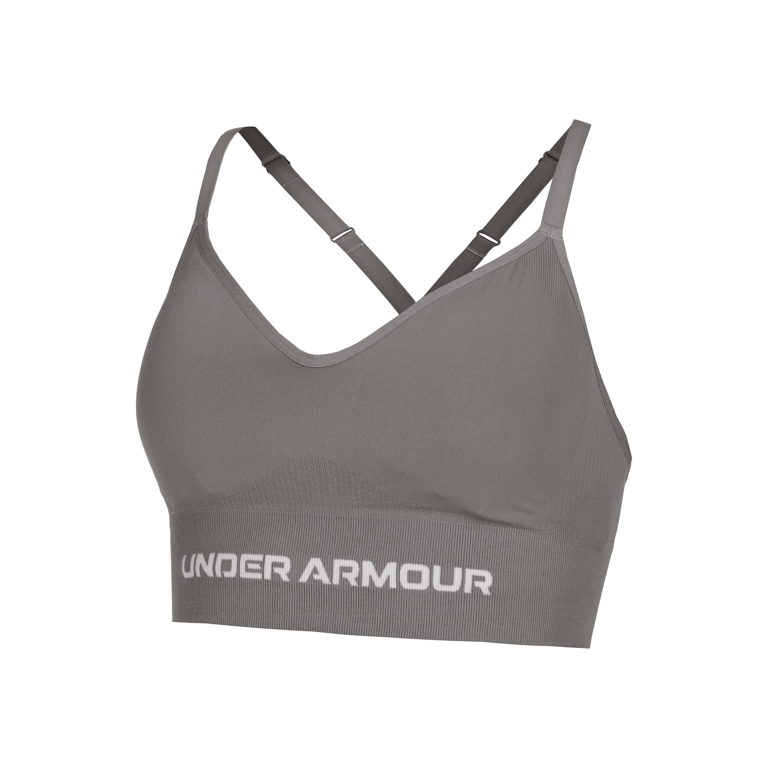 Under Armour Vanisheamle Low Sport - Bh Damen Hellgrün