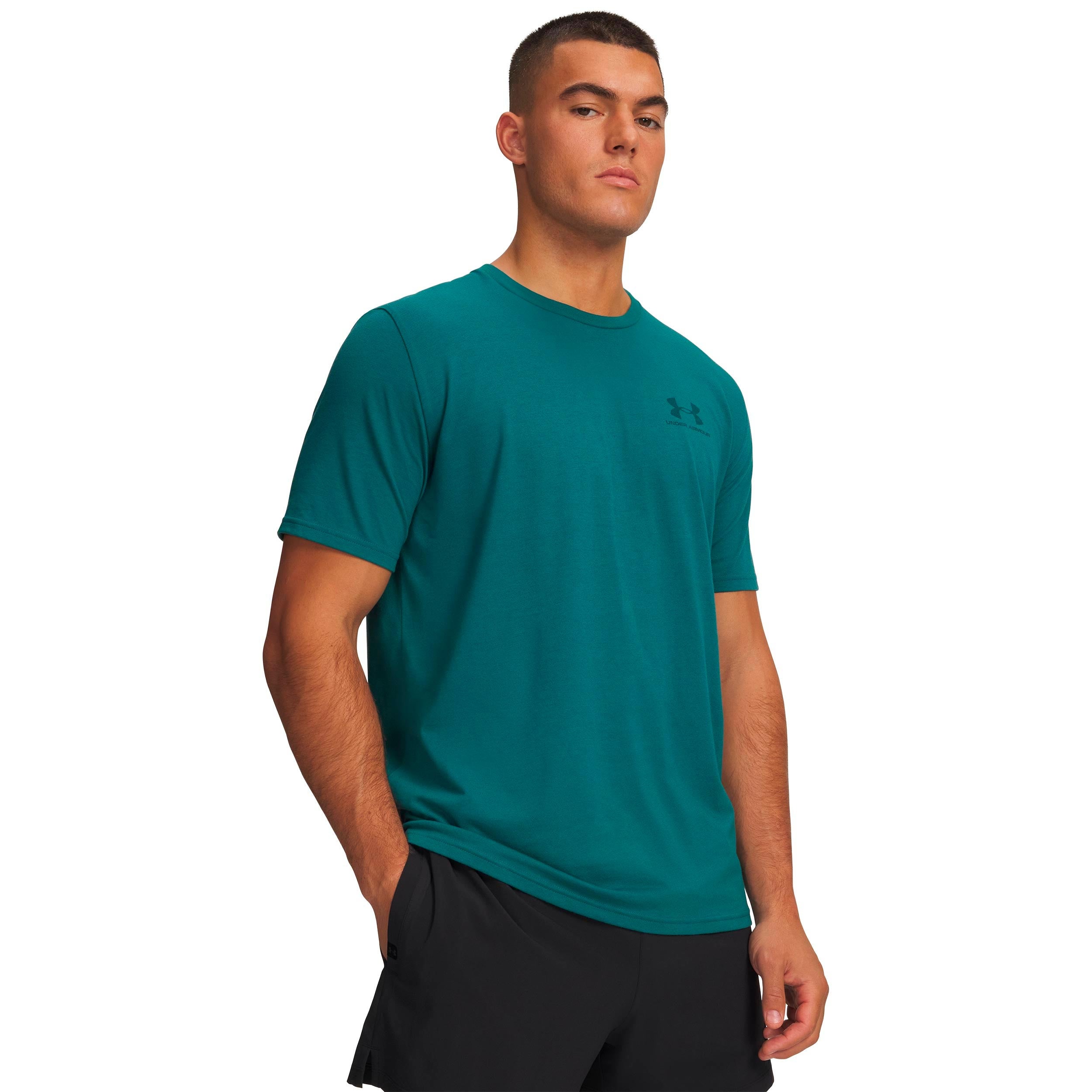 Under Armour Sportstyle Left Chef T - Shirt Herren Grün, Grün