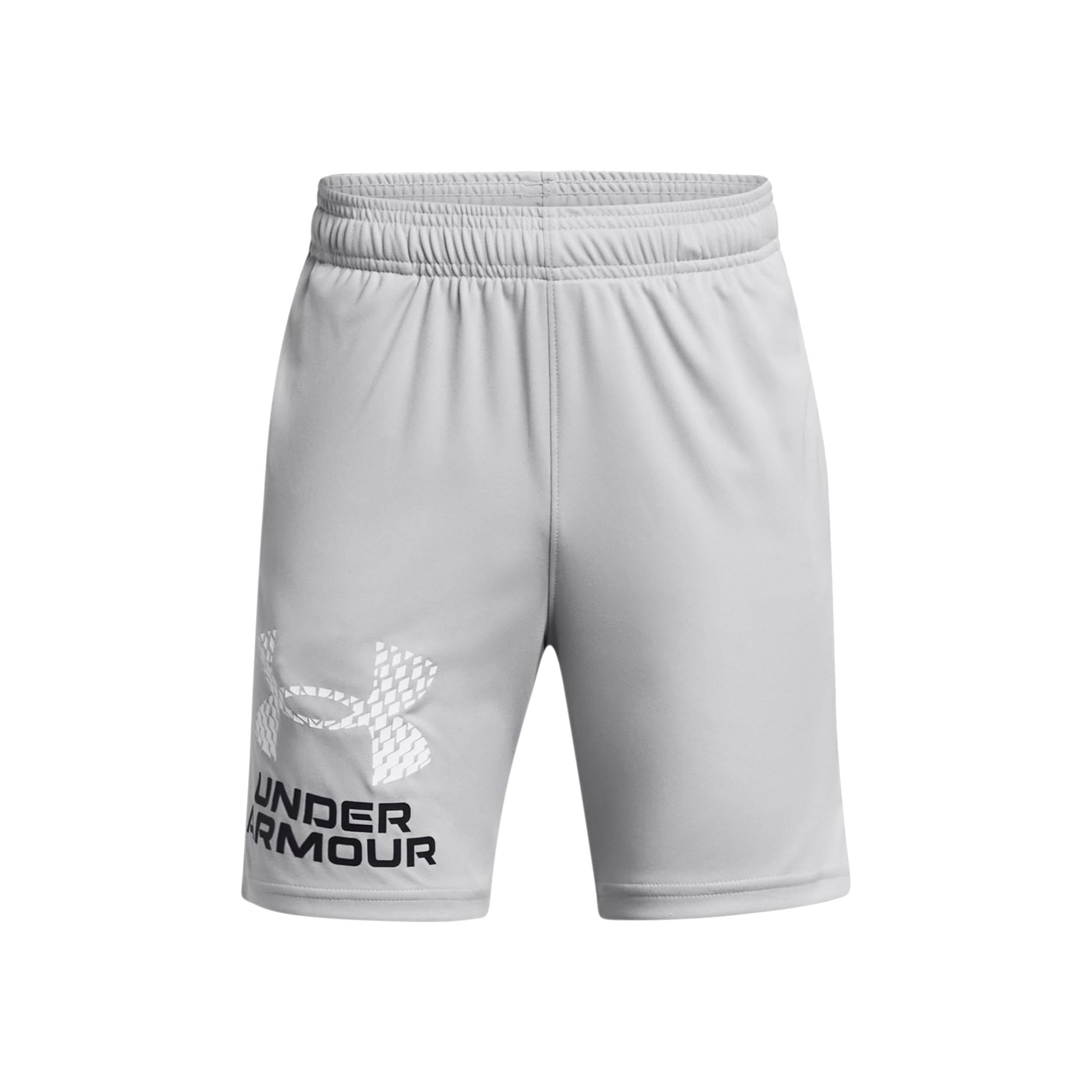 Under Armour Tech Logo Shorts Jungen - Grau, Weiß