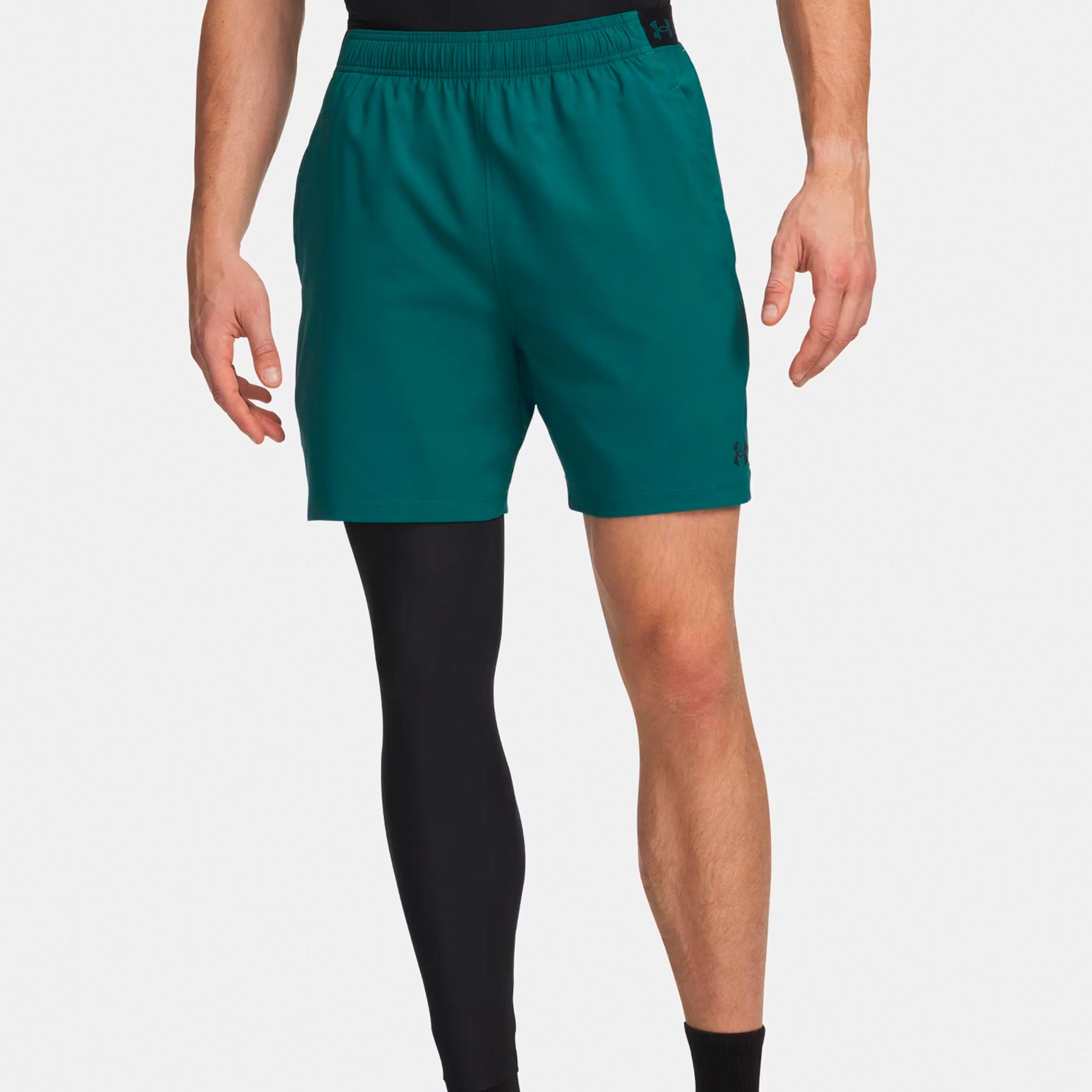Under Armour Vanish Woven 2.0 6in Shorts Herren - Grün, Schwarz