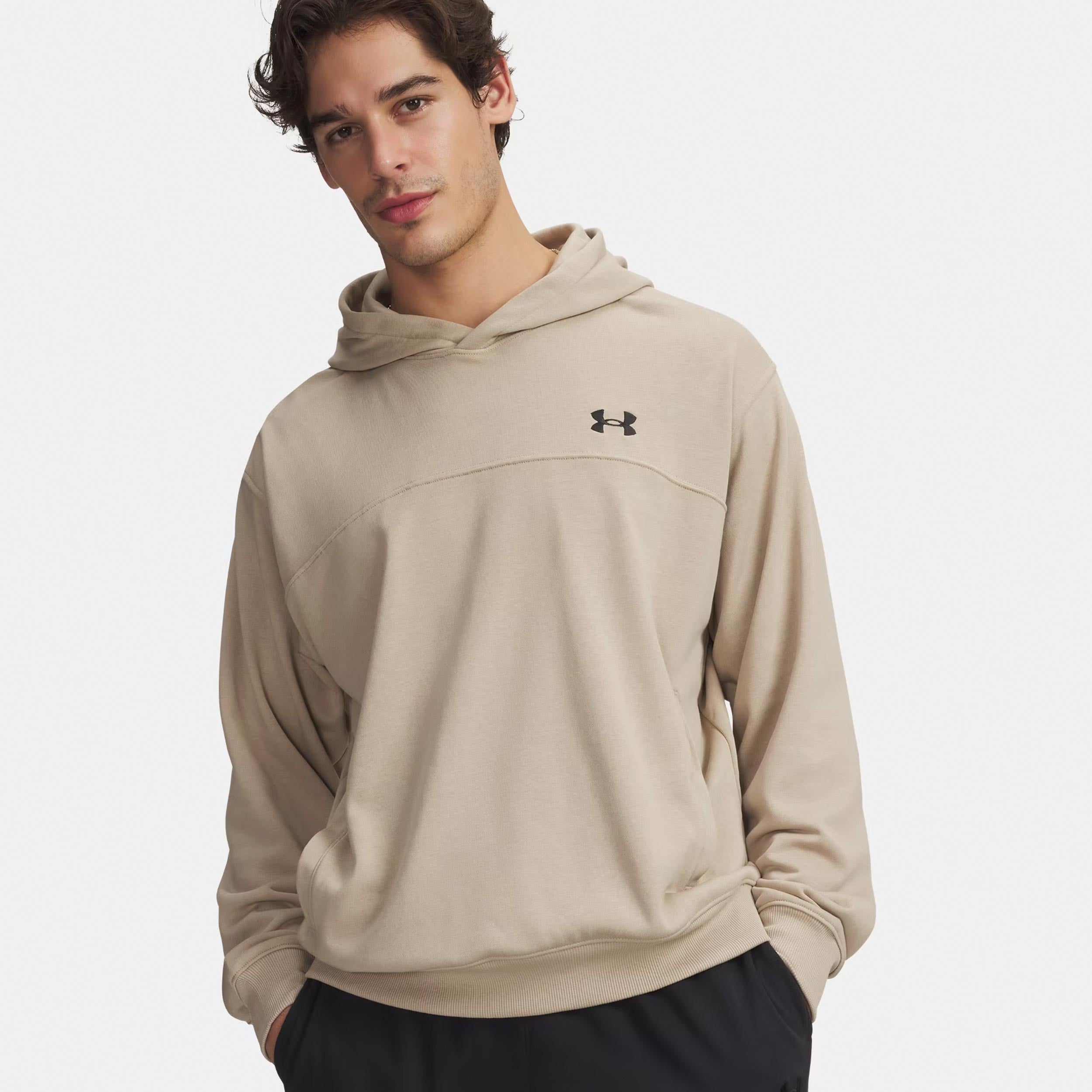 Under Armour Rival Hoody Herren - Braun