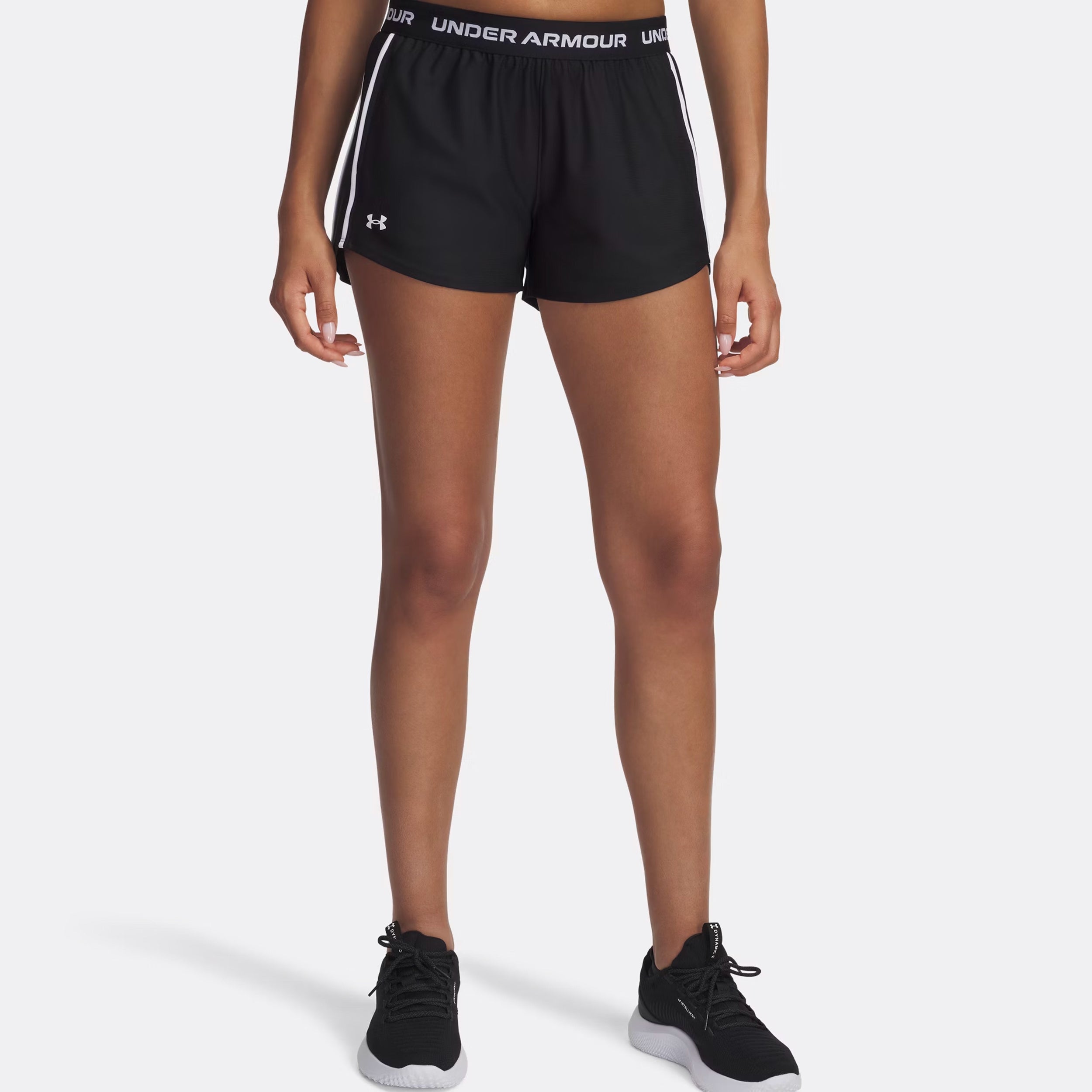Under Armour Tech Play Up Ballshorts Damen - Schwarz, Weiß