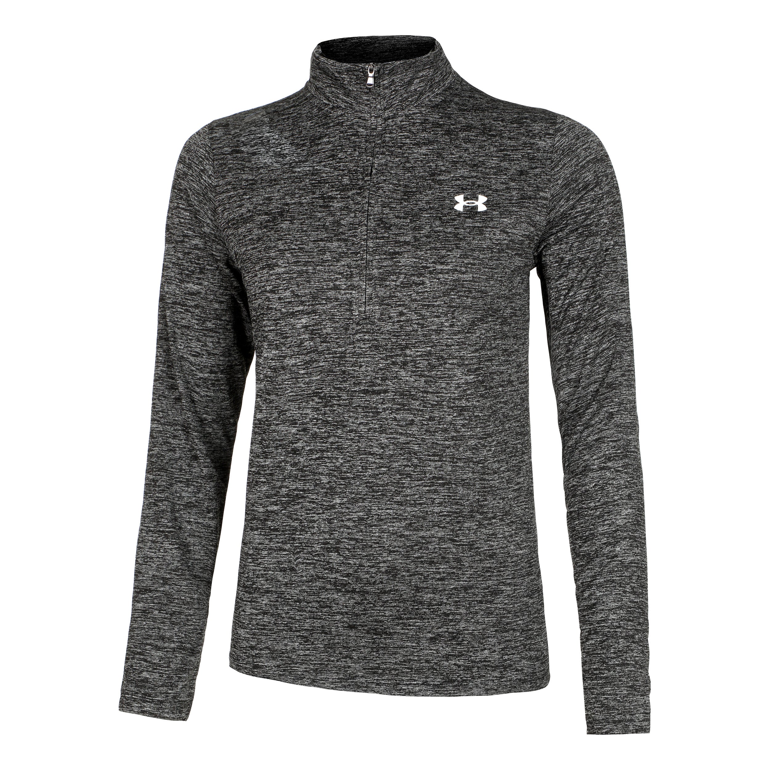 Under Armour Tech Half - Zip Twist Longsleeve Damen Schwarz