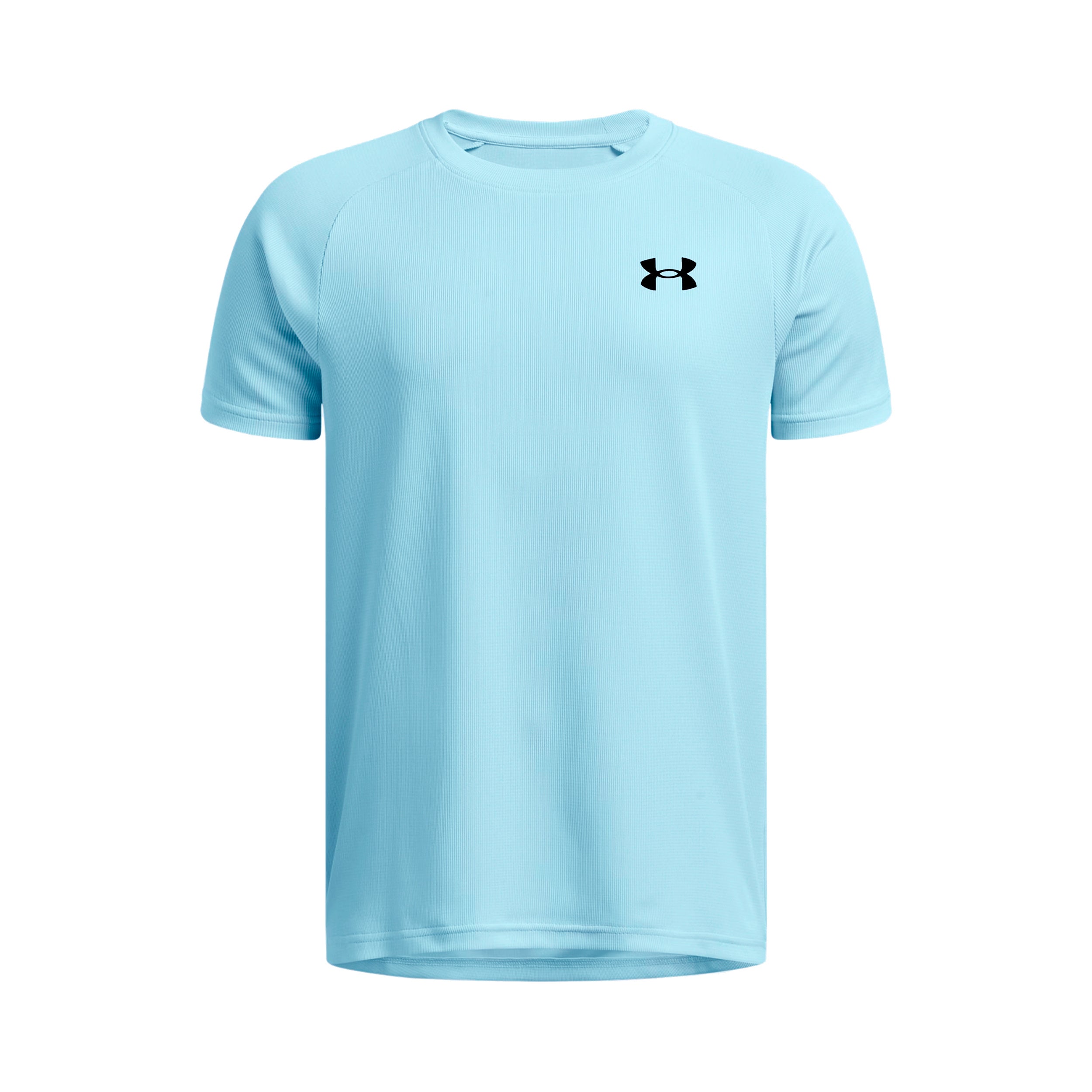 Under Armour Tech Textured T - Shirt Jungen Blau, Schwarz