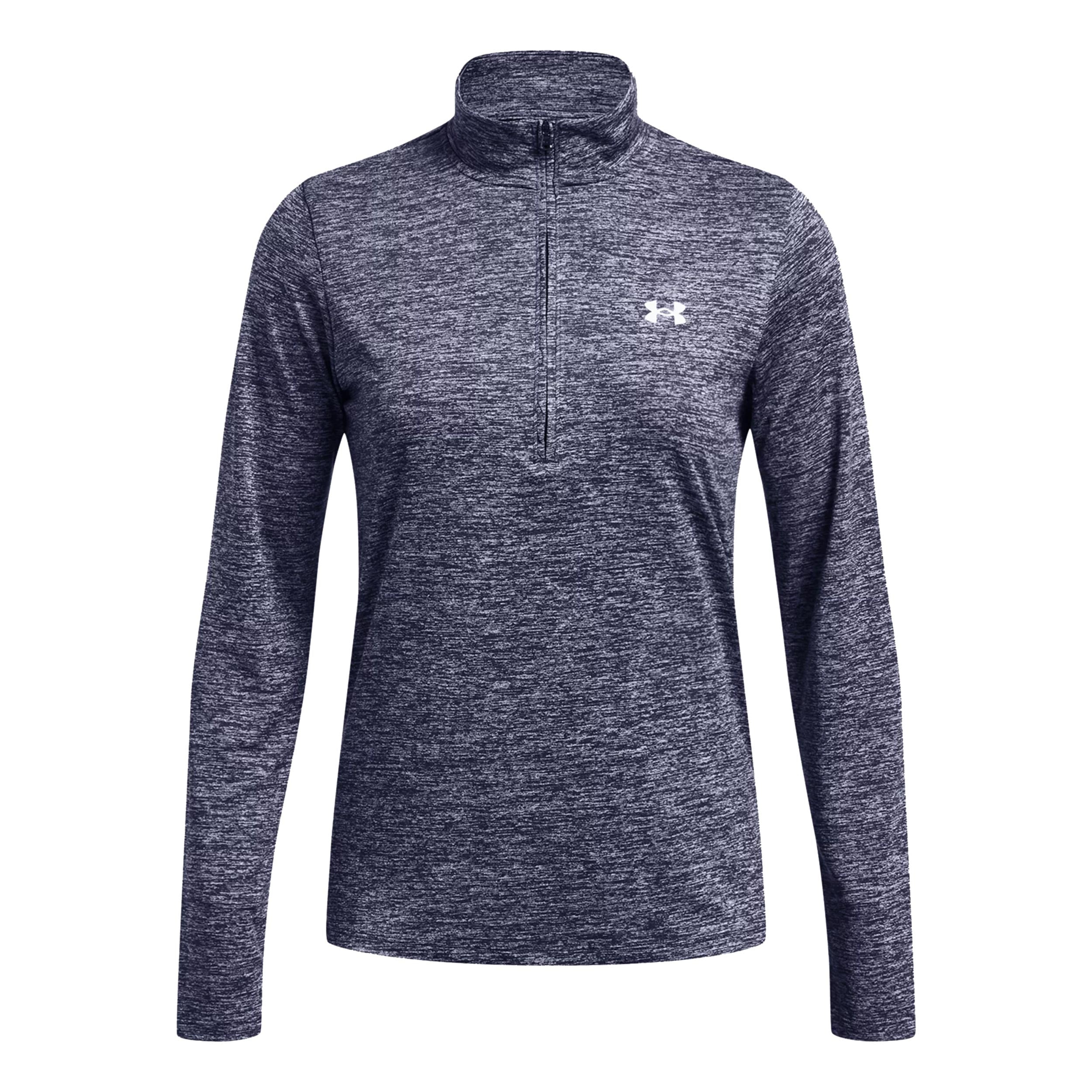Under Armour Tech Twist Warmup 1/2 Zip Longsleeve Damen - Blaugrau